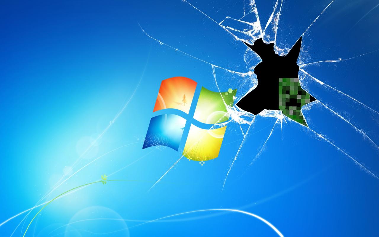 Creeper desktop background Minecraft Blog