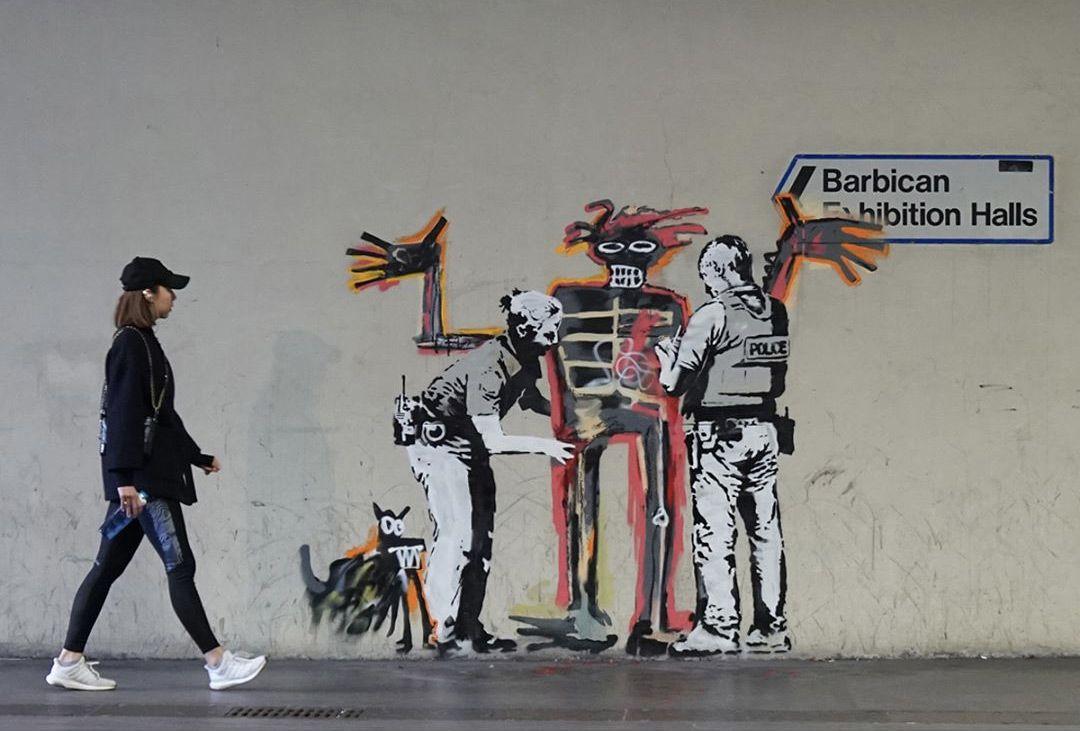 Unofficial Collaboration Between Banksy & Basquiat