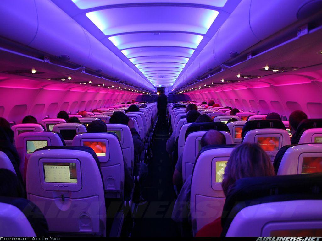 Virgin America Airbus A320 Passengers /b2b