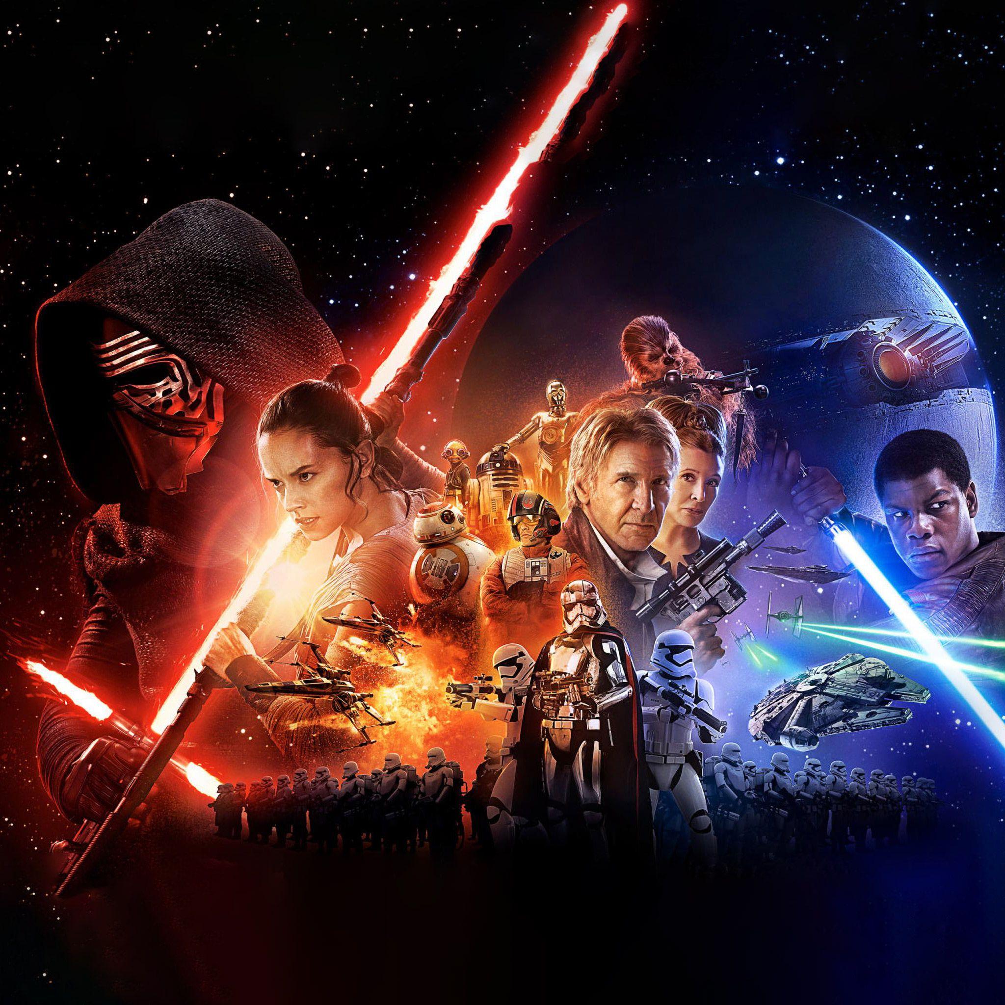 Star Wars The Force Awakens iPad 4 wallpaper. Tablet wallpaper