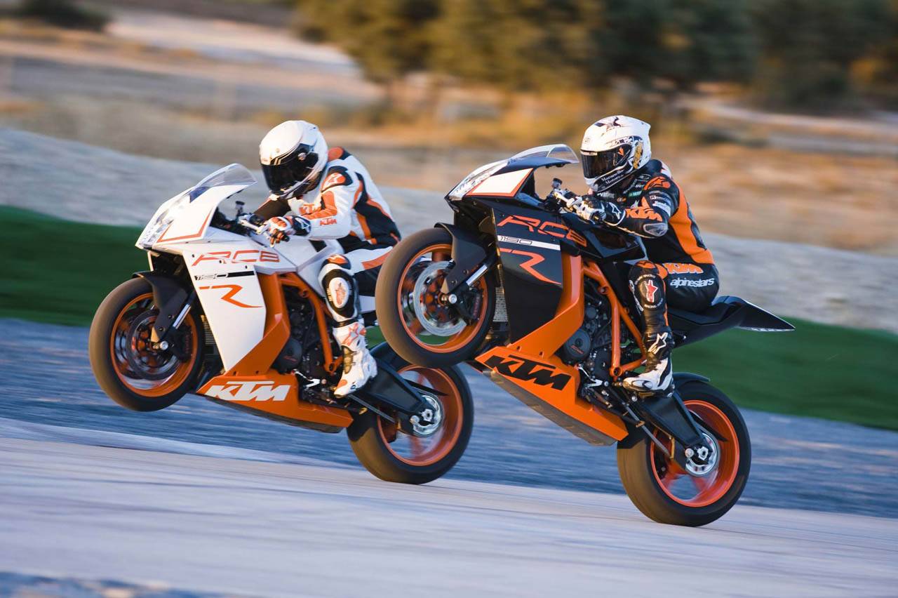 KTM superbike