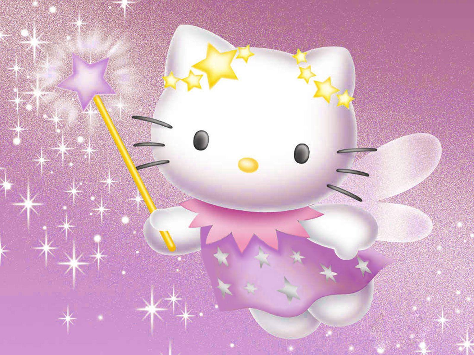 3D Beautiful Hello Kitty Wallpaper