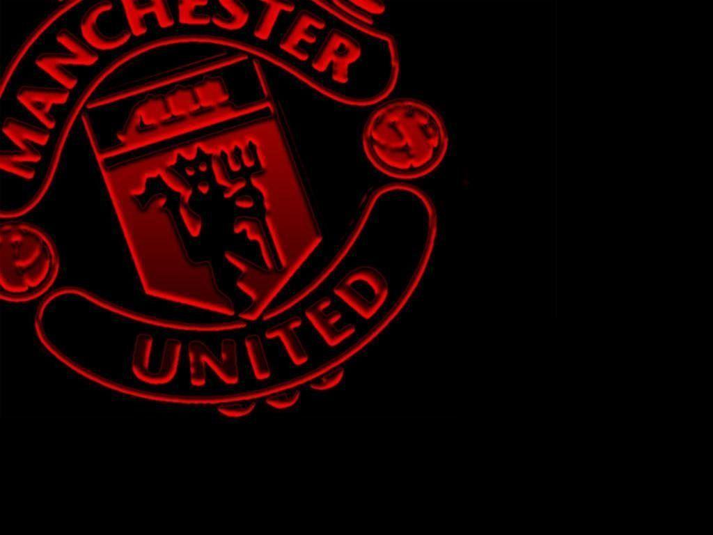 D Manchester United Red Devils Logo Desktop Wallpapes HD 1024×768