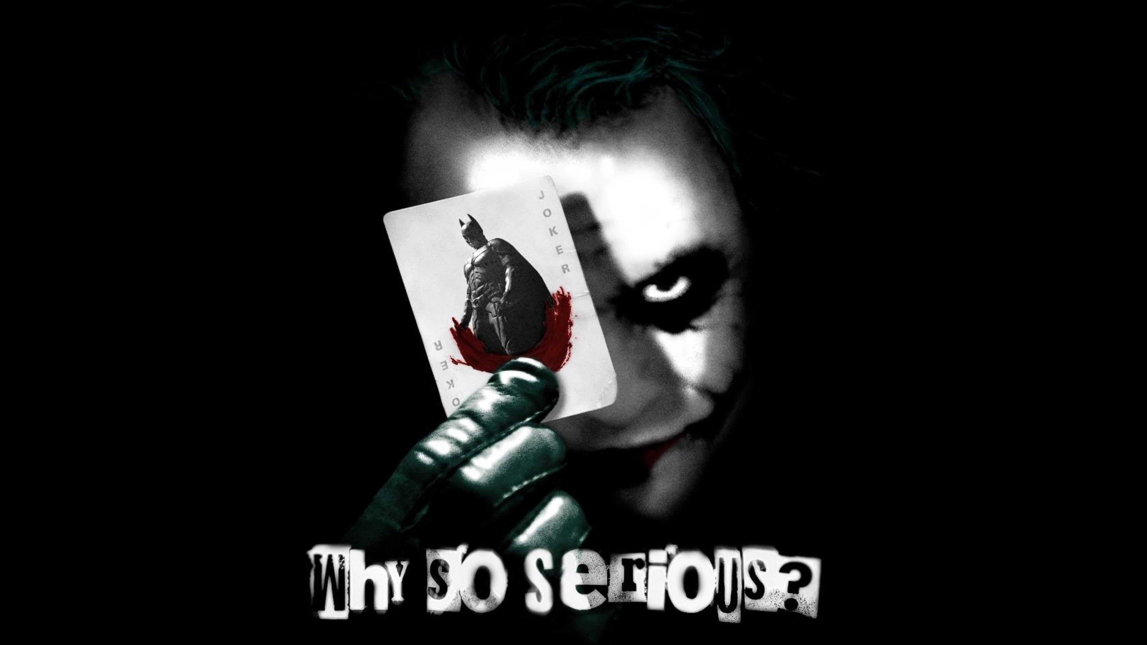 Joker Why So Serious Wallpapers ·①