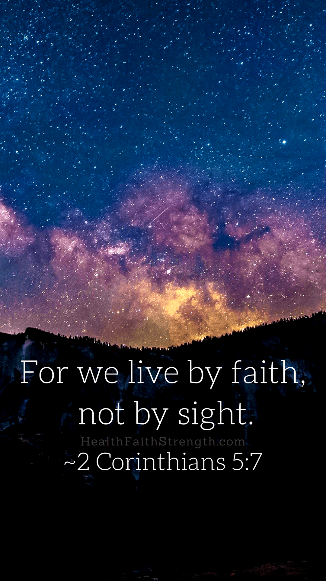 Downloadable Bible Verse Wallpaper for iPhone.Faith.Strength
