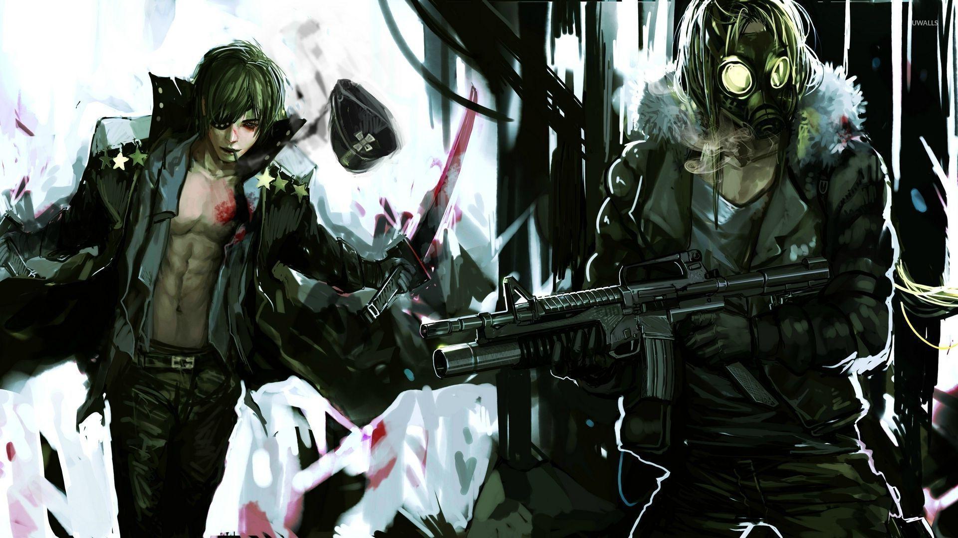 Anarchist anime guys wallpaper wallpaper