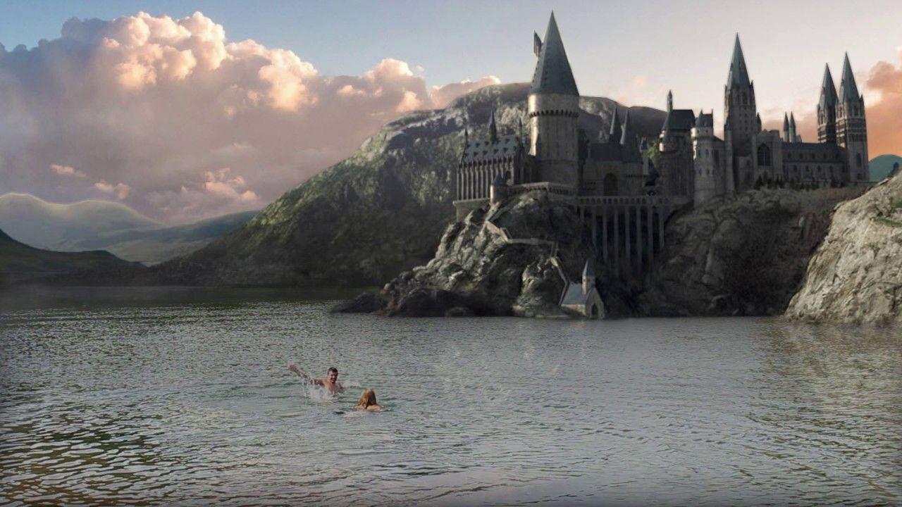 Swimming at Hogwarts (Background Replacement)