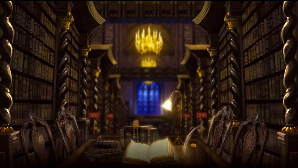 Pottermore Background: Hogwarts Library 2