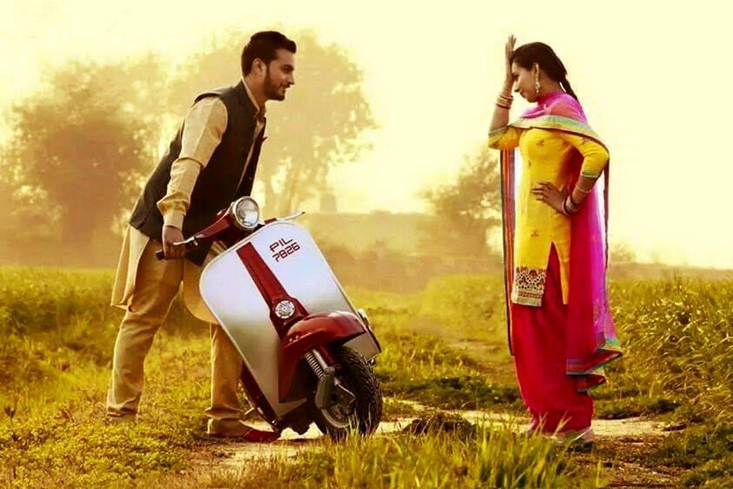 Punjabi Couple image. Beautiful image HD Picture & Desktop