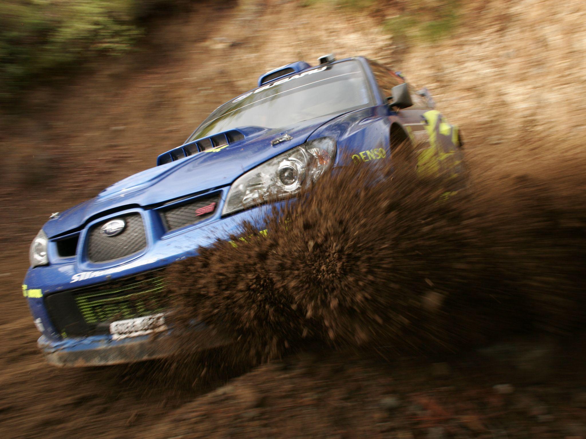 Subaru Impreza WRC (GD) '2006–08 Full HD Wallpaper and Background