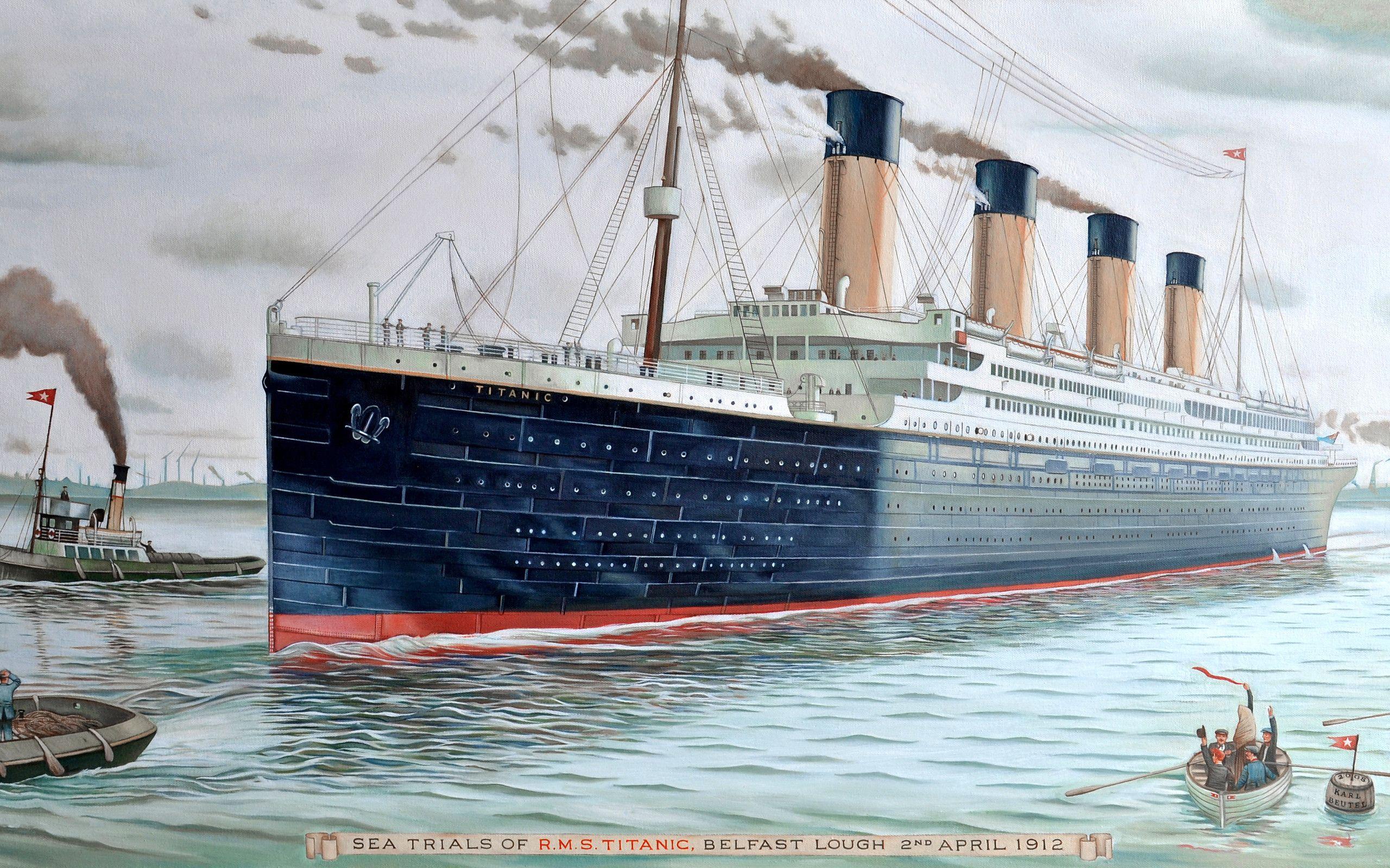 Titanic Ship History Photo Wallpaper