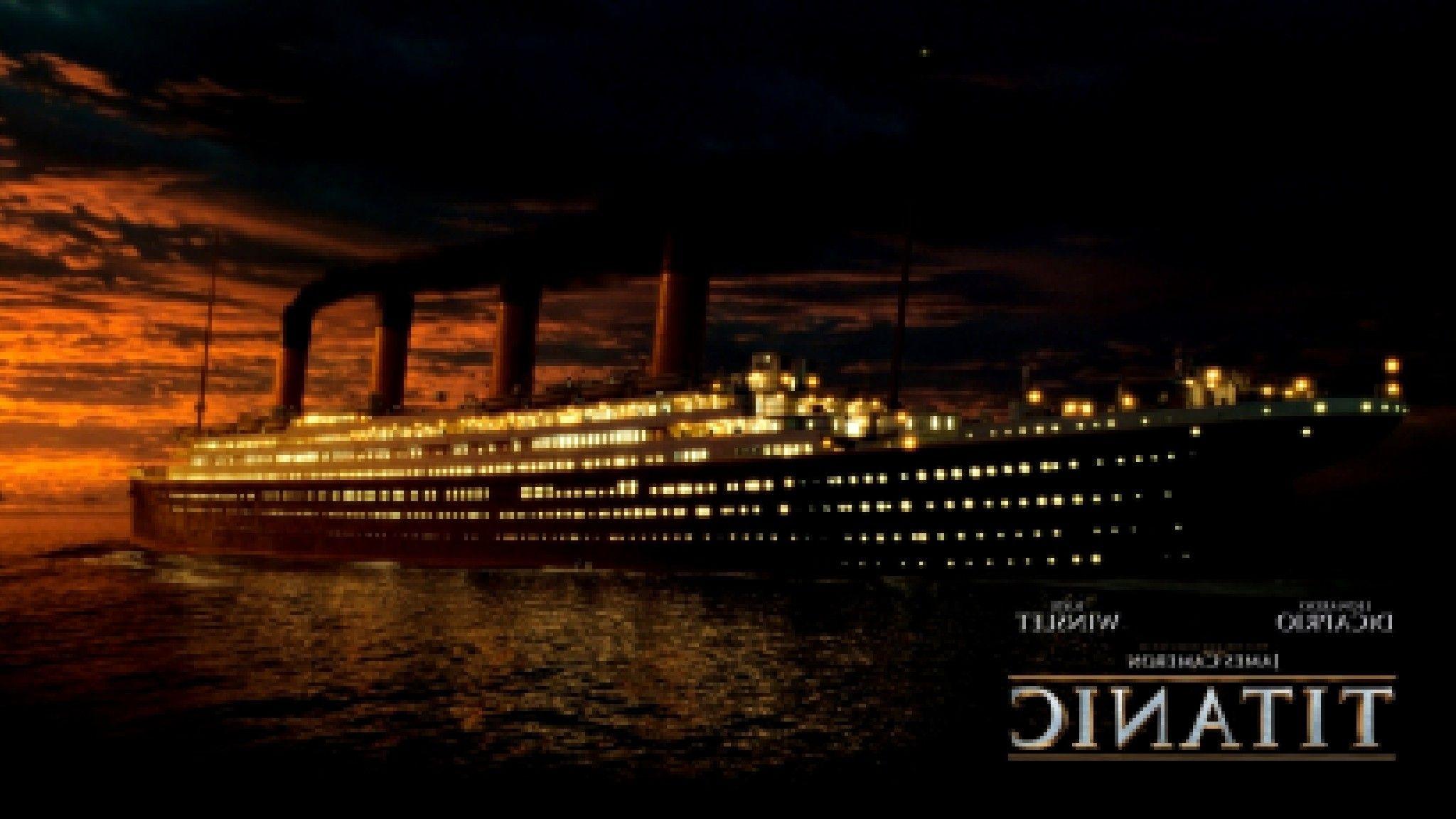 Wallpaper of Titanic Ship