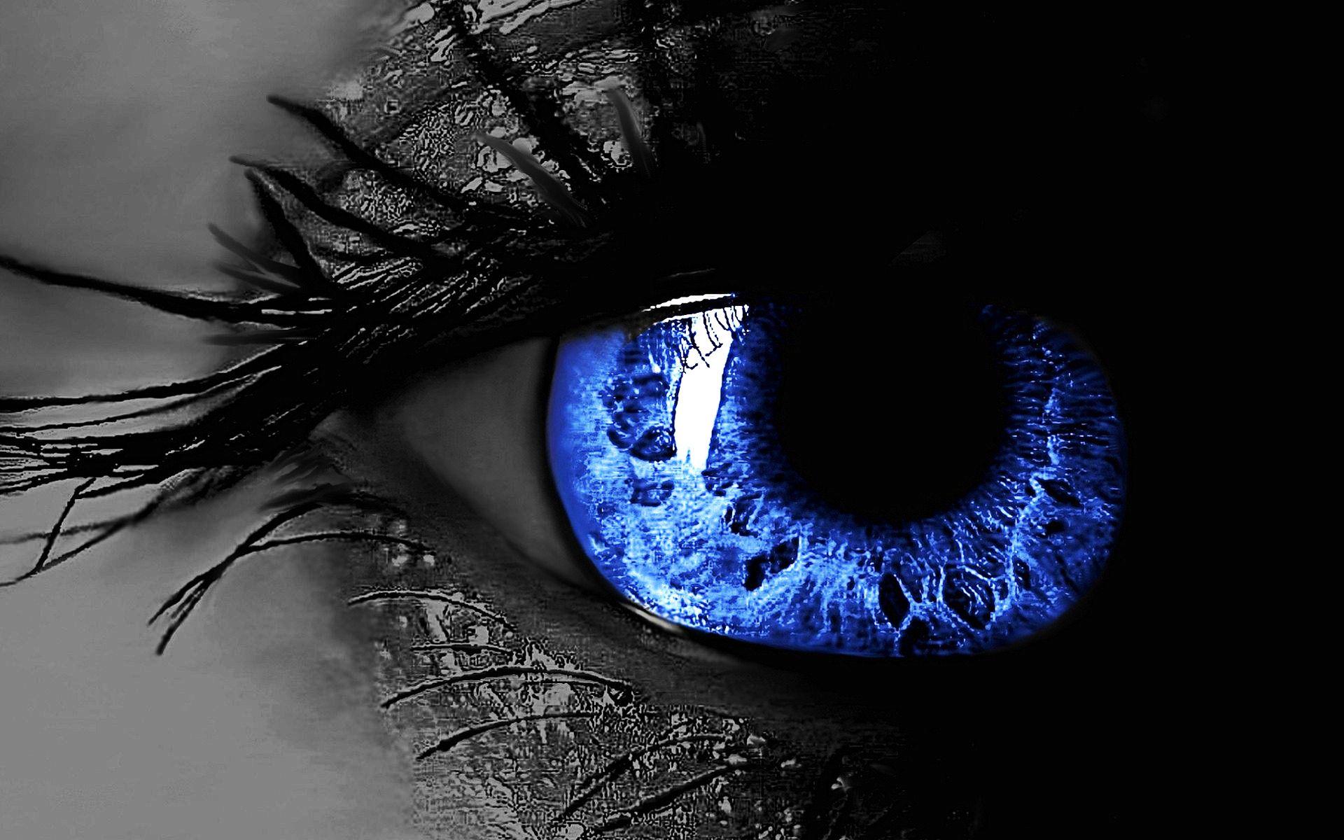 Blue shine 3D eyes HD wallpaper HD wallpaperNew HD wallpaper