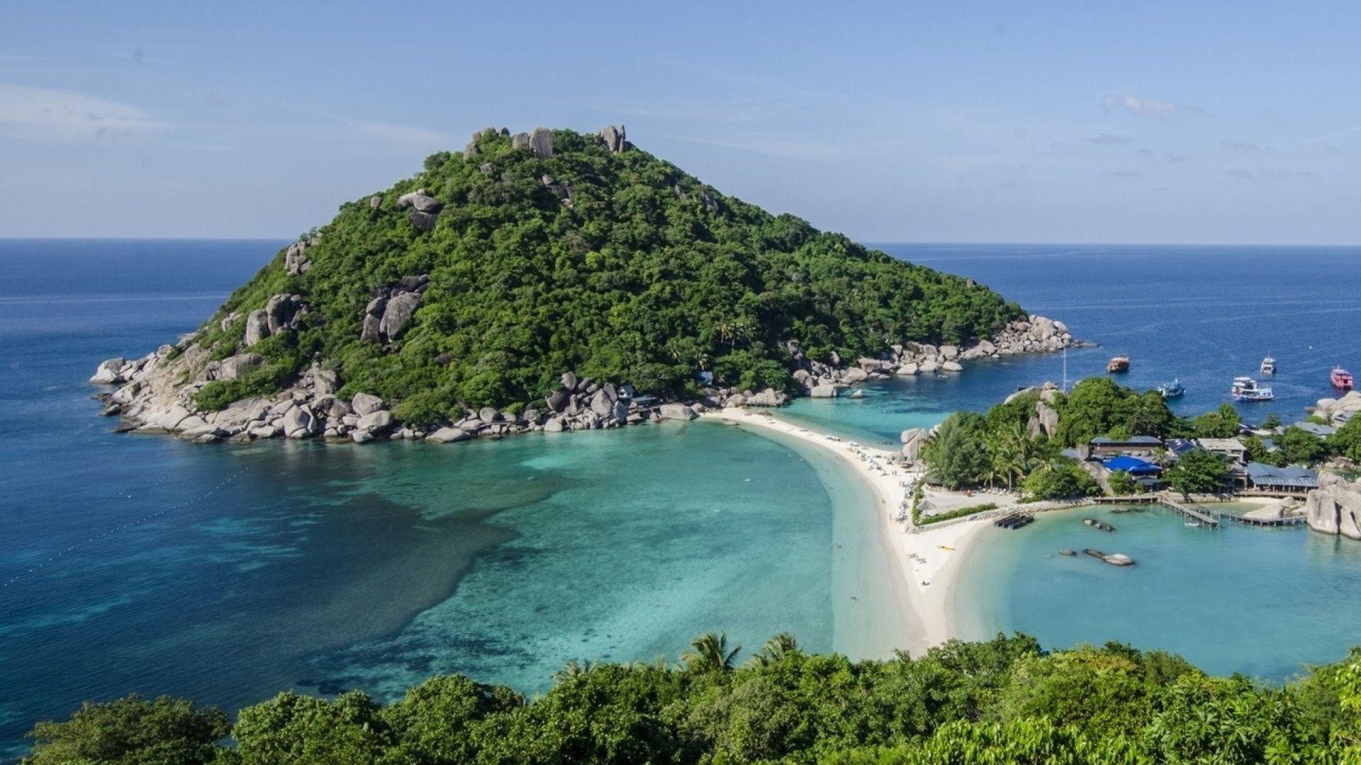 Island Beach & Ocean Thailand desktop PC and Mac wallpaper