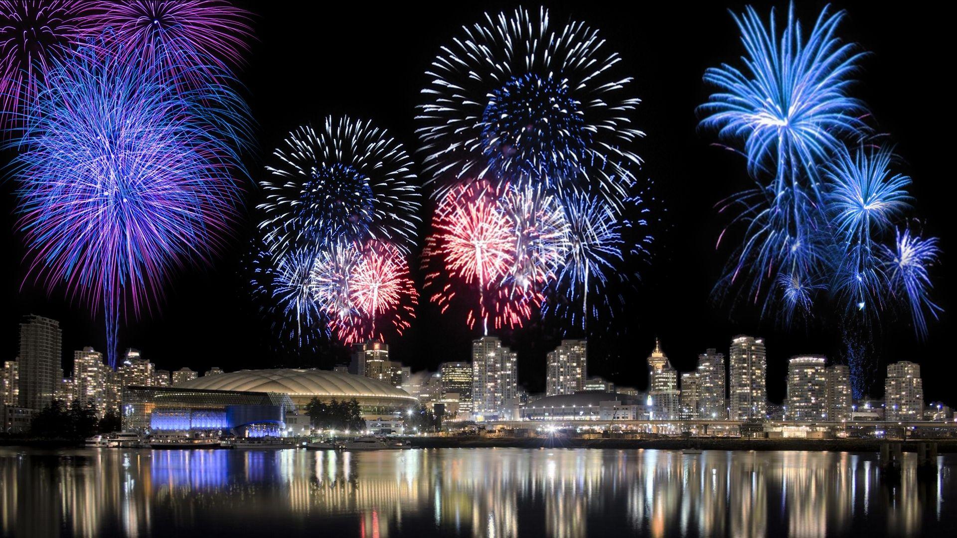 Fireworks New Year HD Desktop Wallpaper 27194