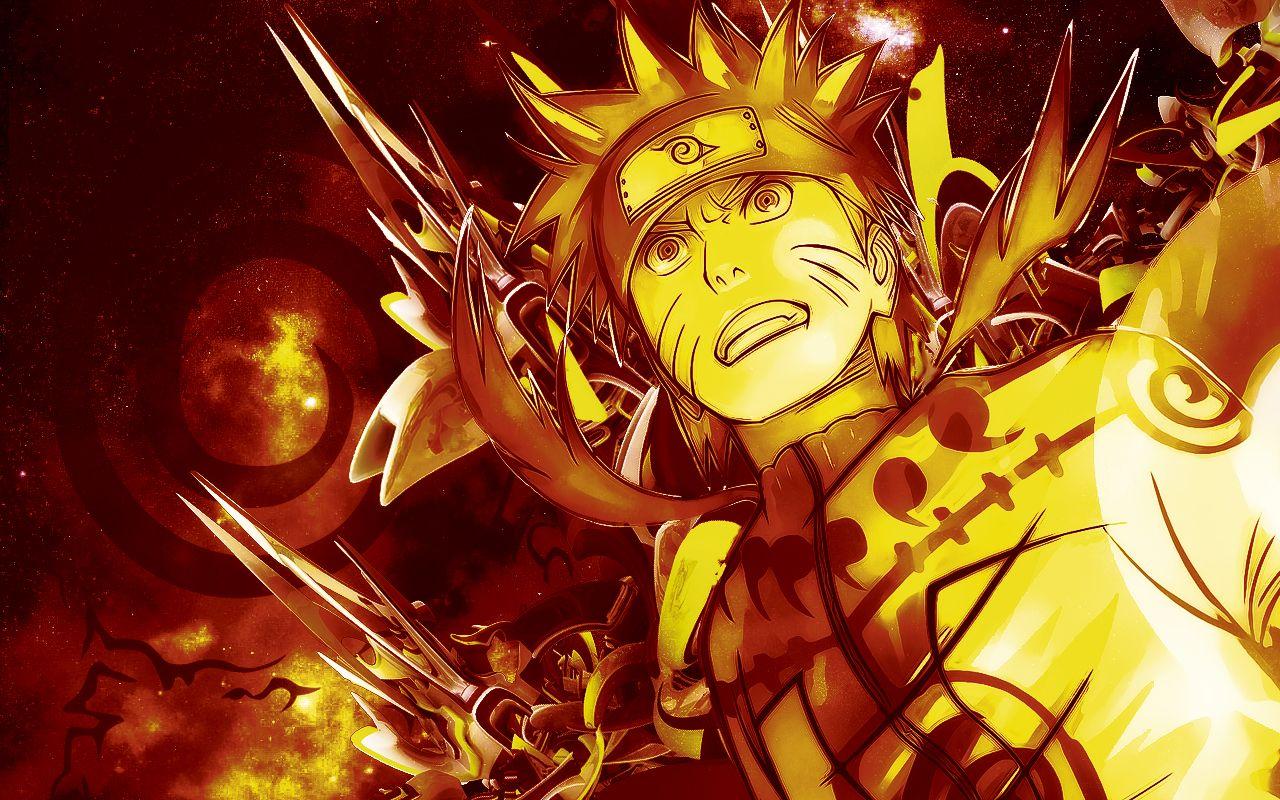 Naruto Nine Tails Mode Wallpaper 1920x1080