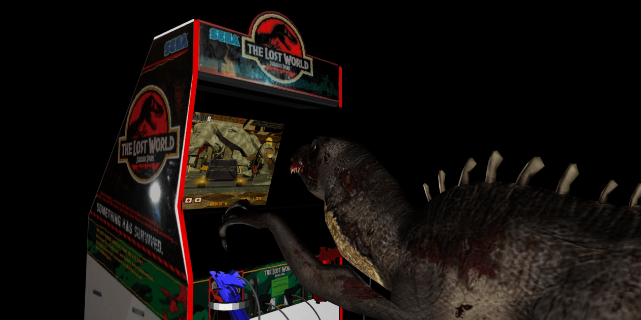 Free MMD Newcomer The Lost World Arcade Cabinet DL By Valforwing On