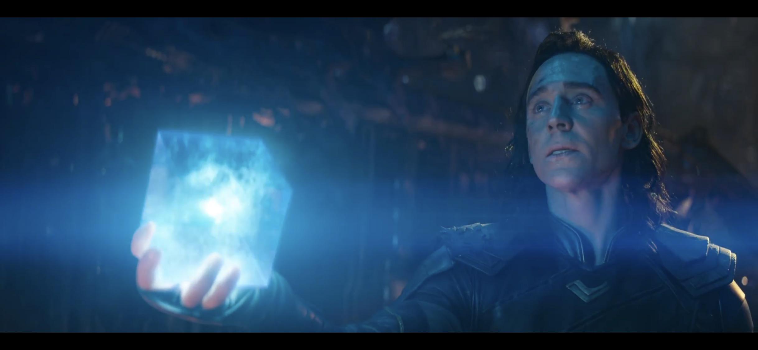 How can Loki hold the Tesseract?