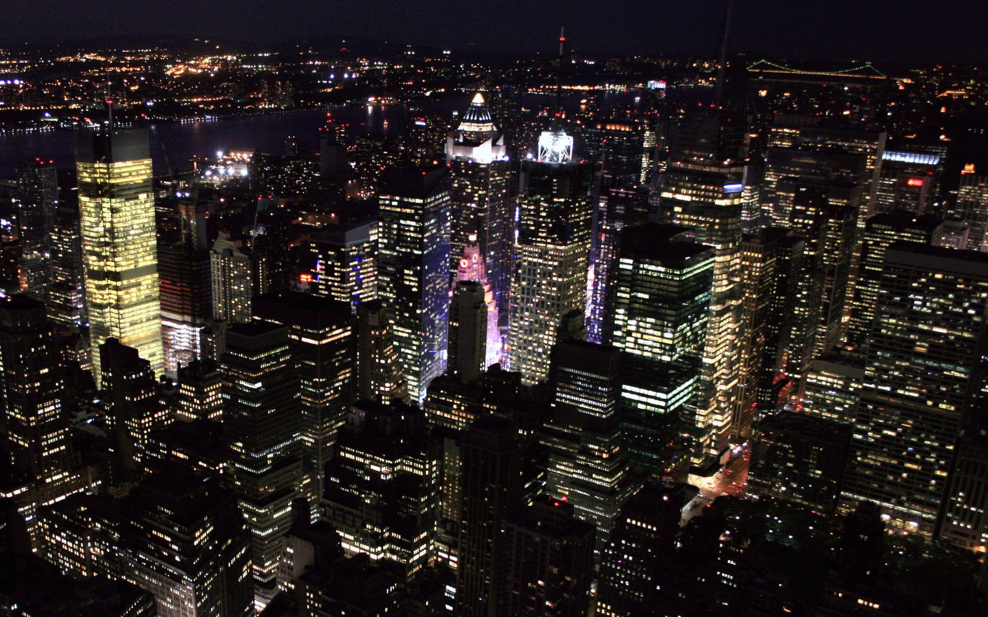 Travel & World New York City Nights wallpaper Desktop, Phone