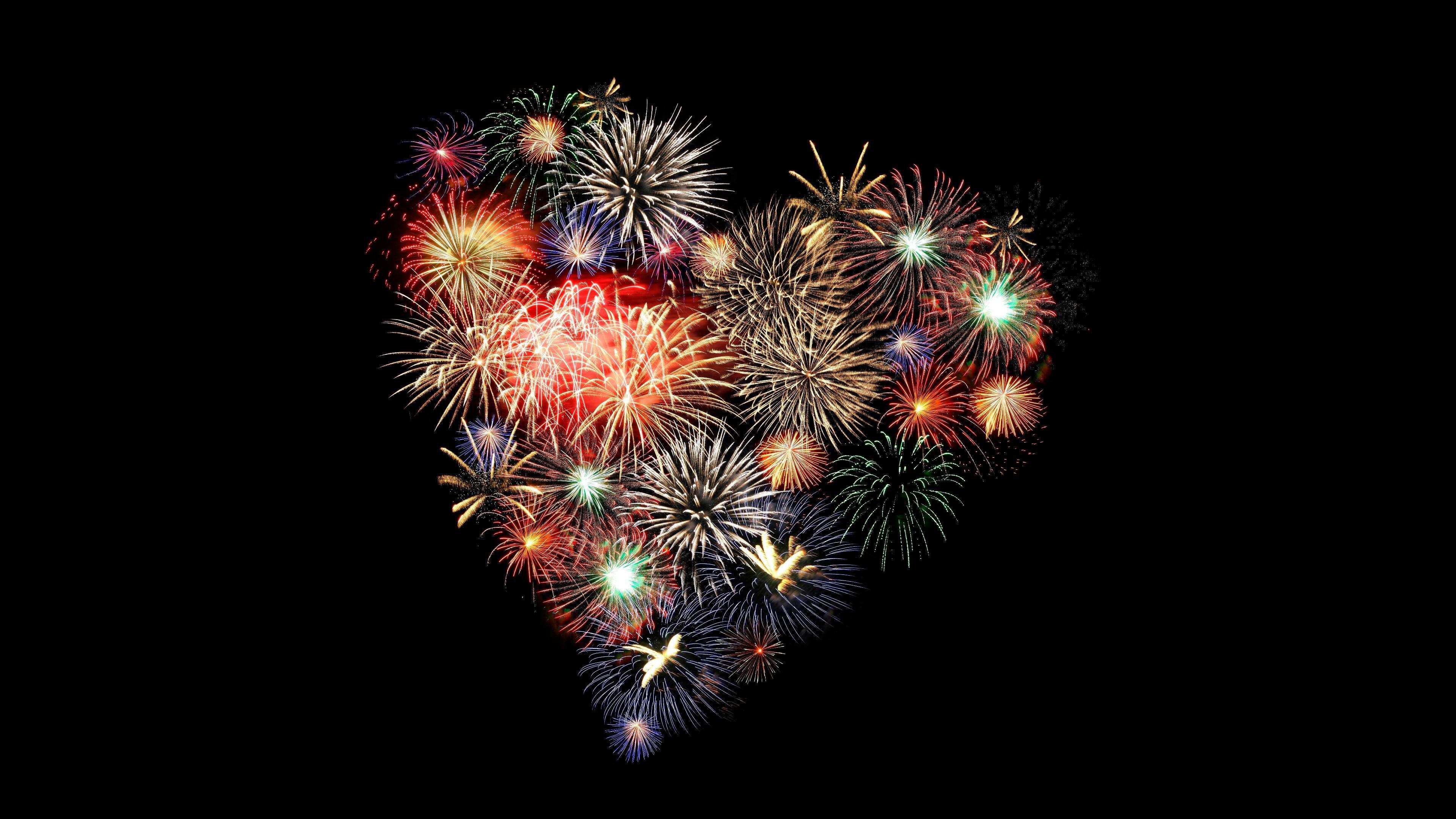 Heart Of Fireworks Wallpaper. Wallpaper Studio 10