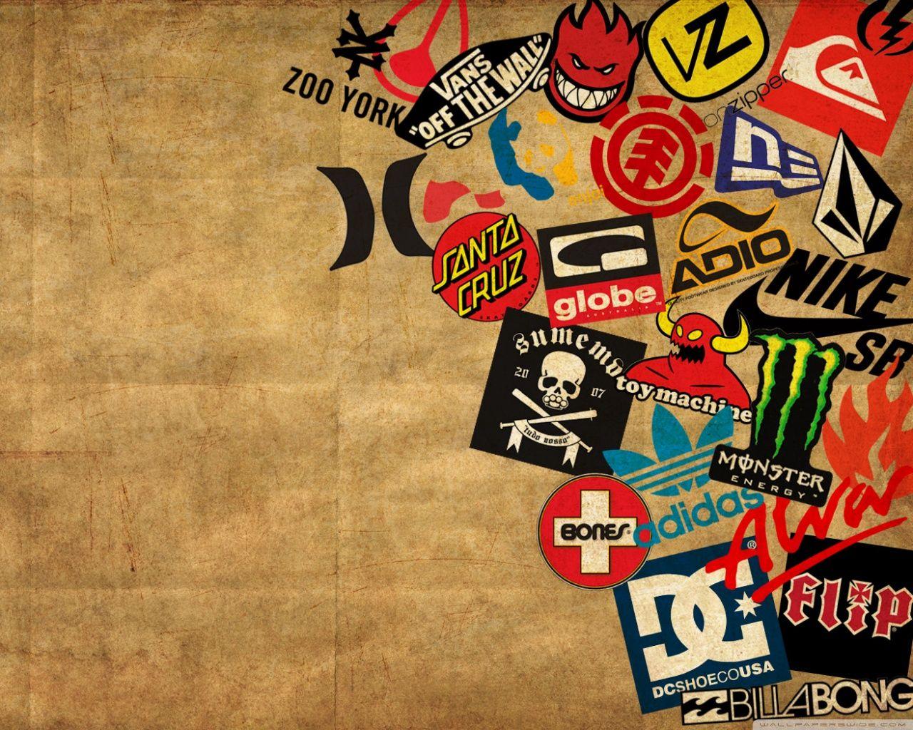 Skateboard Logos ❤ 4K HD Desktop Wallpaper for • Wide & Ultra