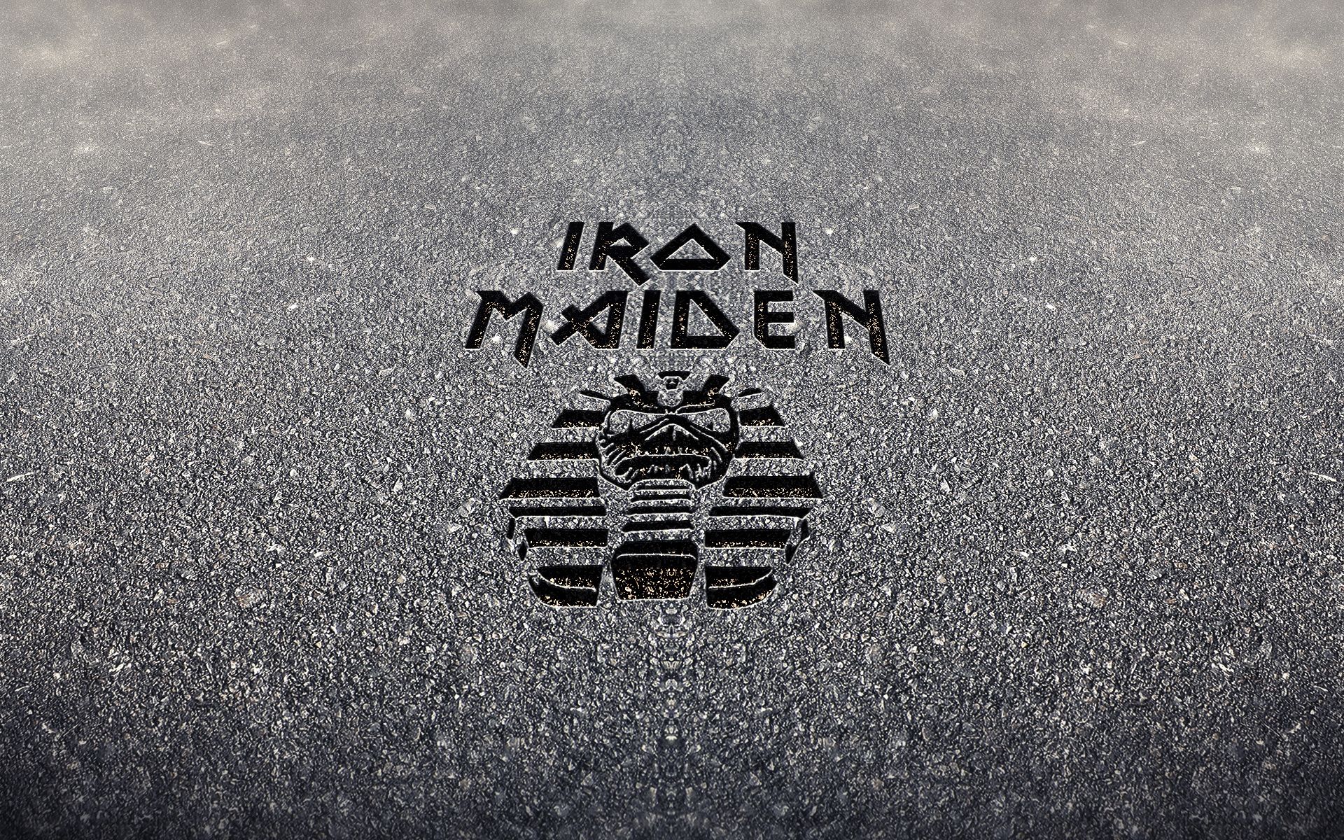 image Iron Maiden Logo Emblem eddie heavy metal nwobhm 1920x1200