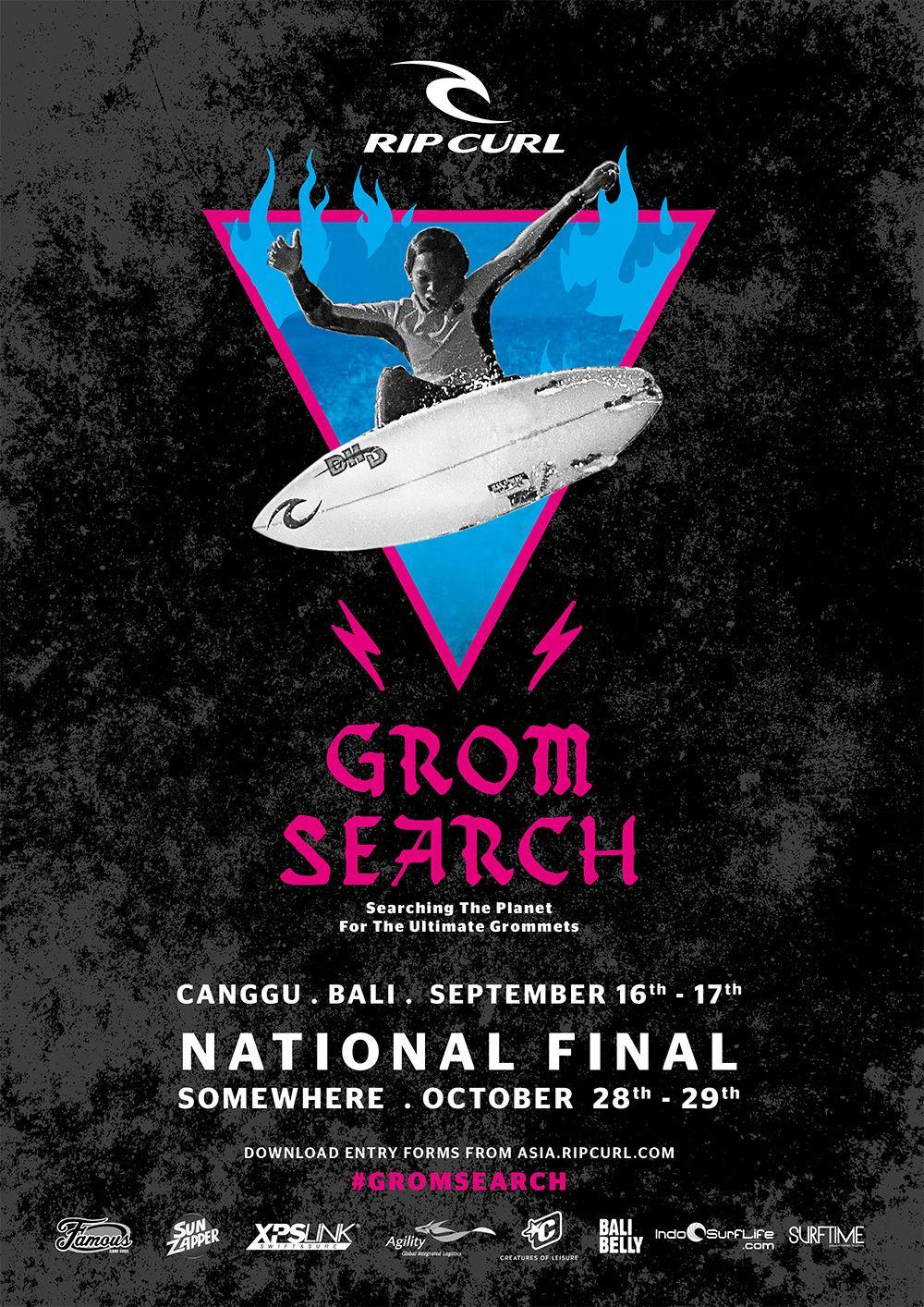 Rip Curl GromSearch Indonesia Series. Rip Curl Asia. Rip Curl Asia