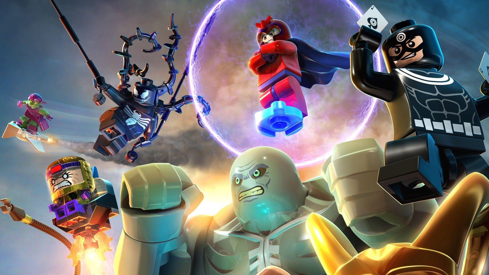 Lego Marvel Super Heroes PC: Doctor Doom Gameplay 2 Players Coop