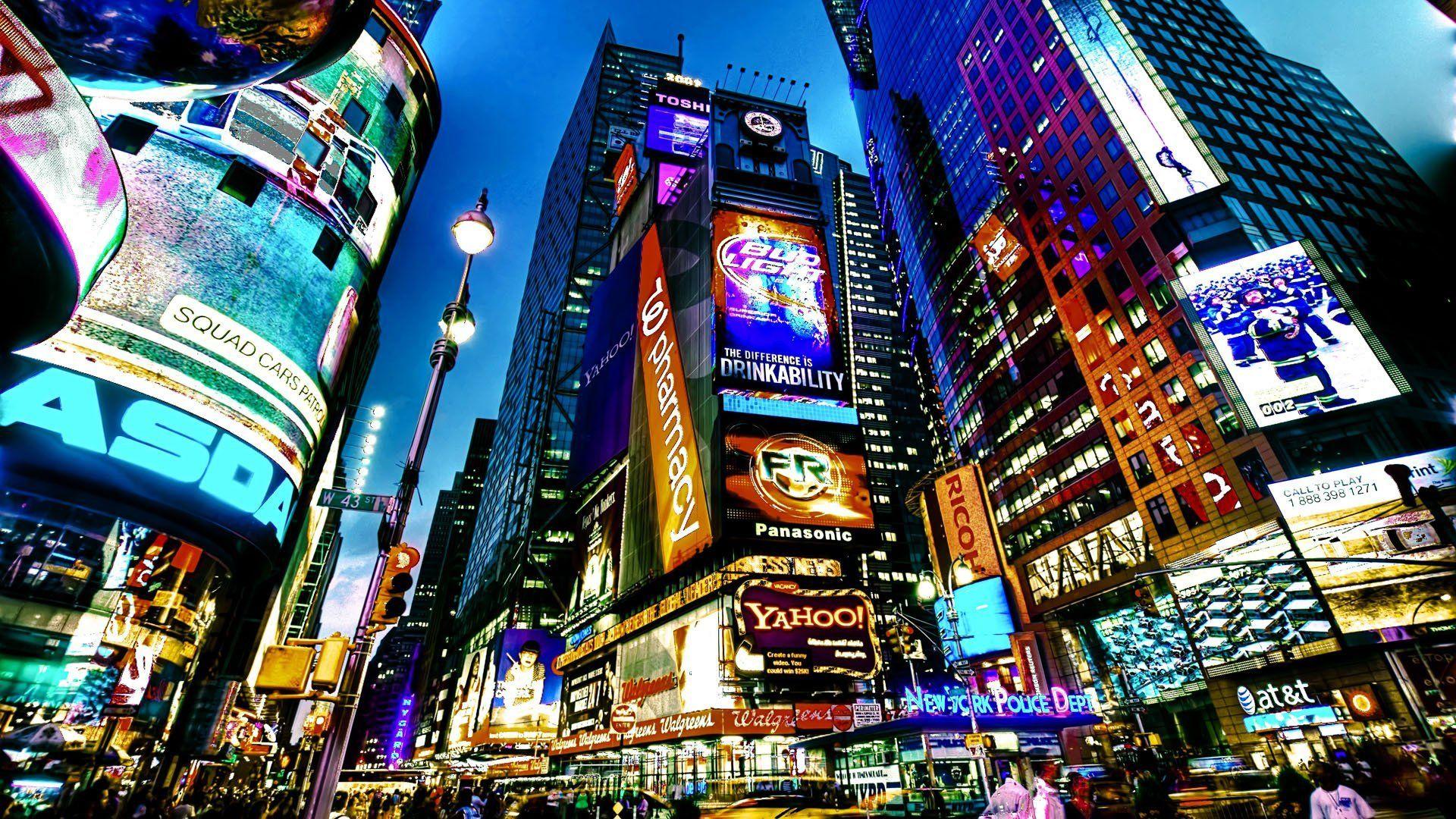 New York Times Square Wallpaper 51014. Best Free Desktop HD Wallpaper