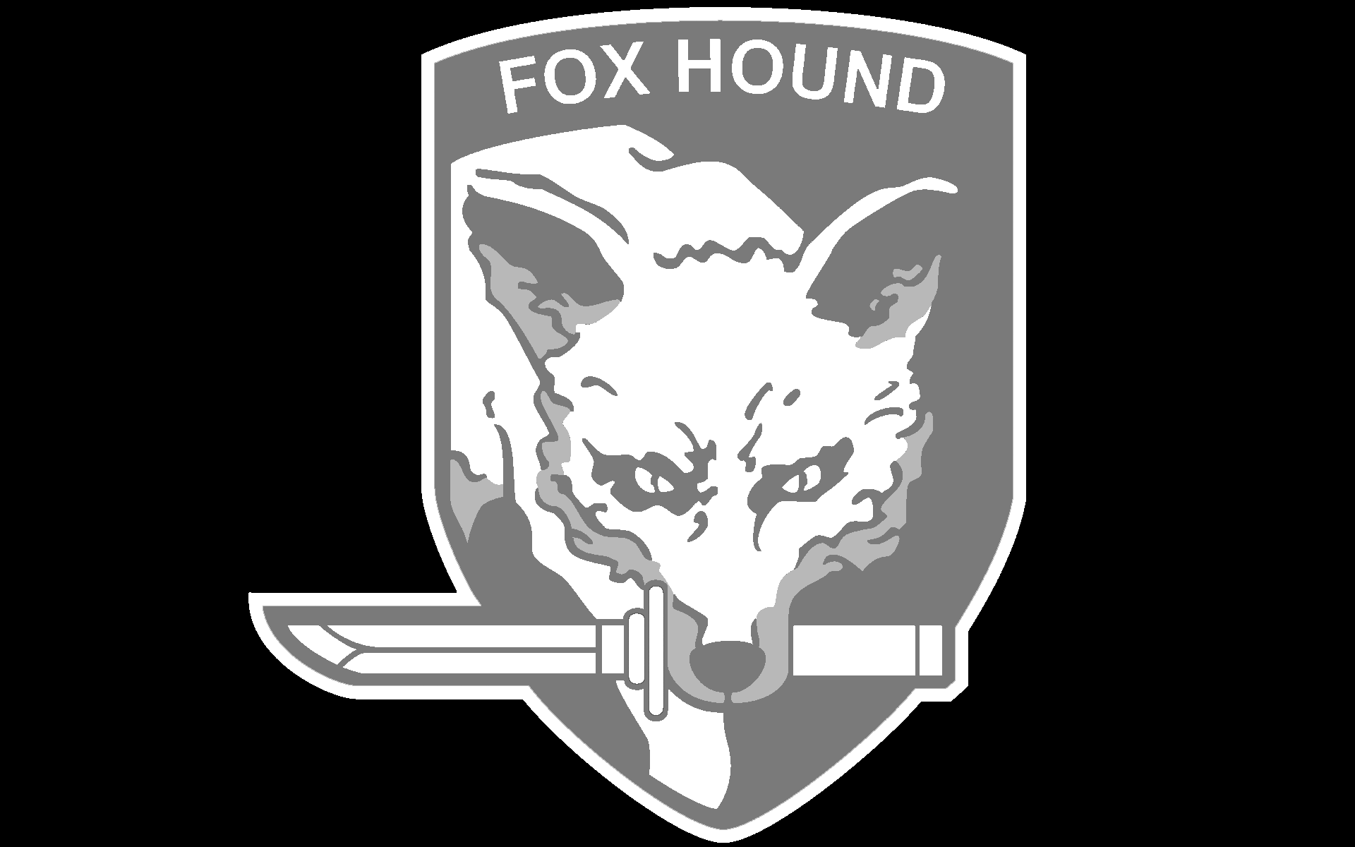 orginal foxhound logo wallpaper