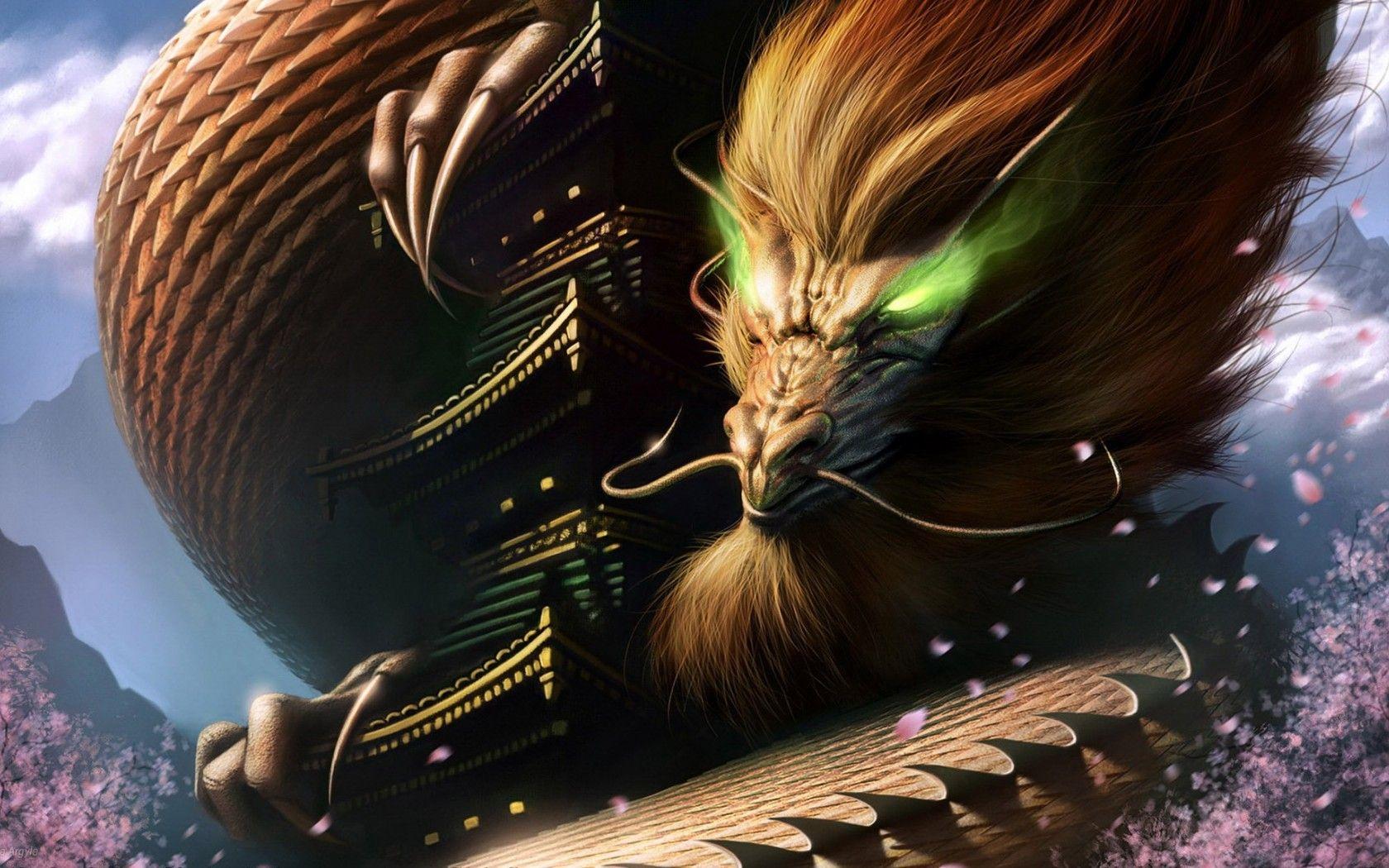 3D Dragon wallpaperD Dragon