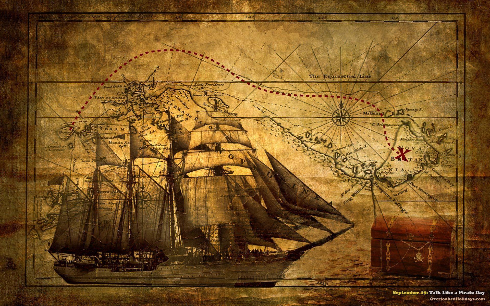 Free Ghost Pirate Ship Wallpaper Desktop