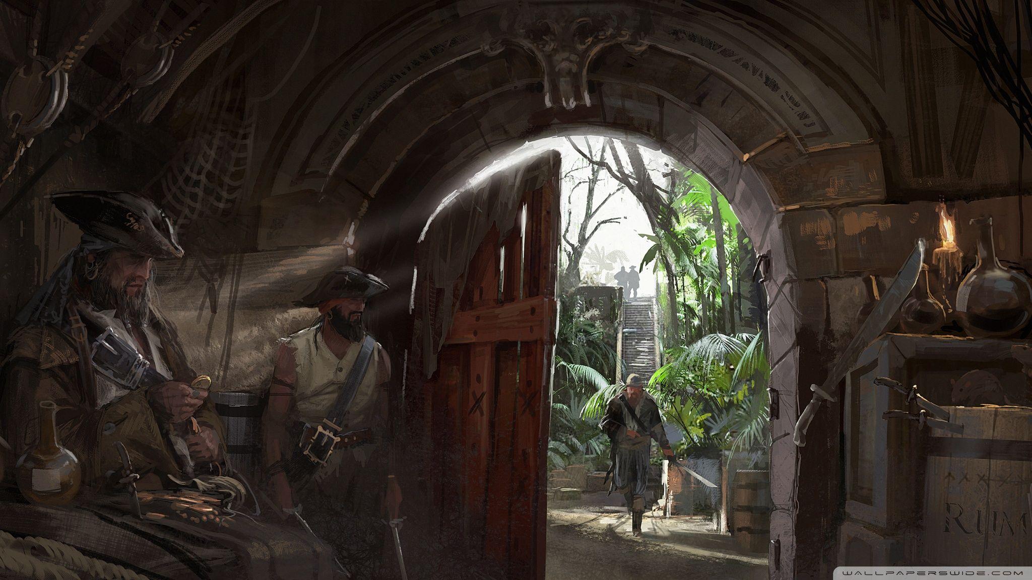 Assassins Creed IV Black Flag Pirates ❤ 4K HD Desktop Wallpaper