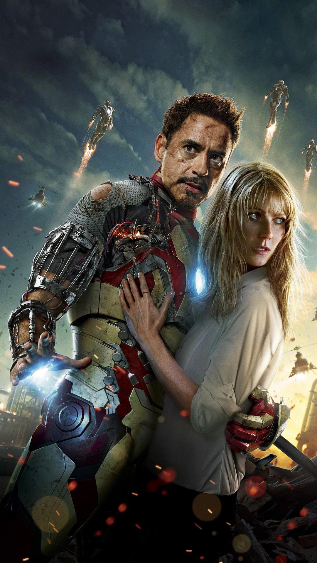 Tony Stark and Pepper Potts Mobile Wallpaper. Iron man movie, Marvel iron man, Marvel heroes