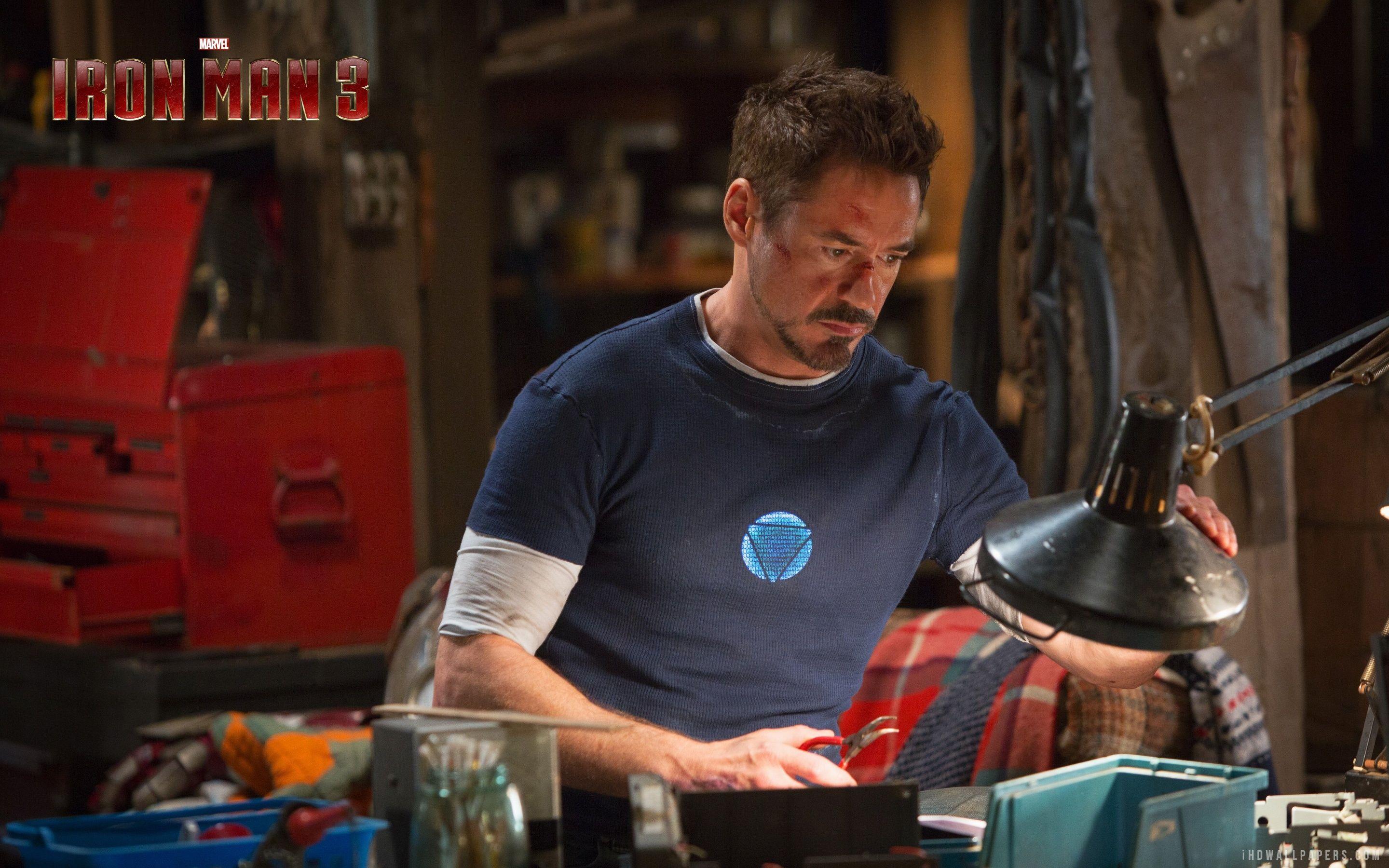 Tony Stark in Iron Man 3 wallpaper. movies and tv series