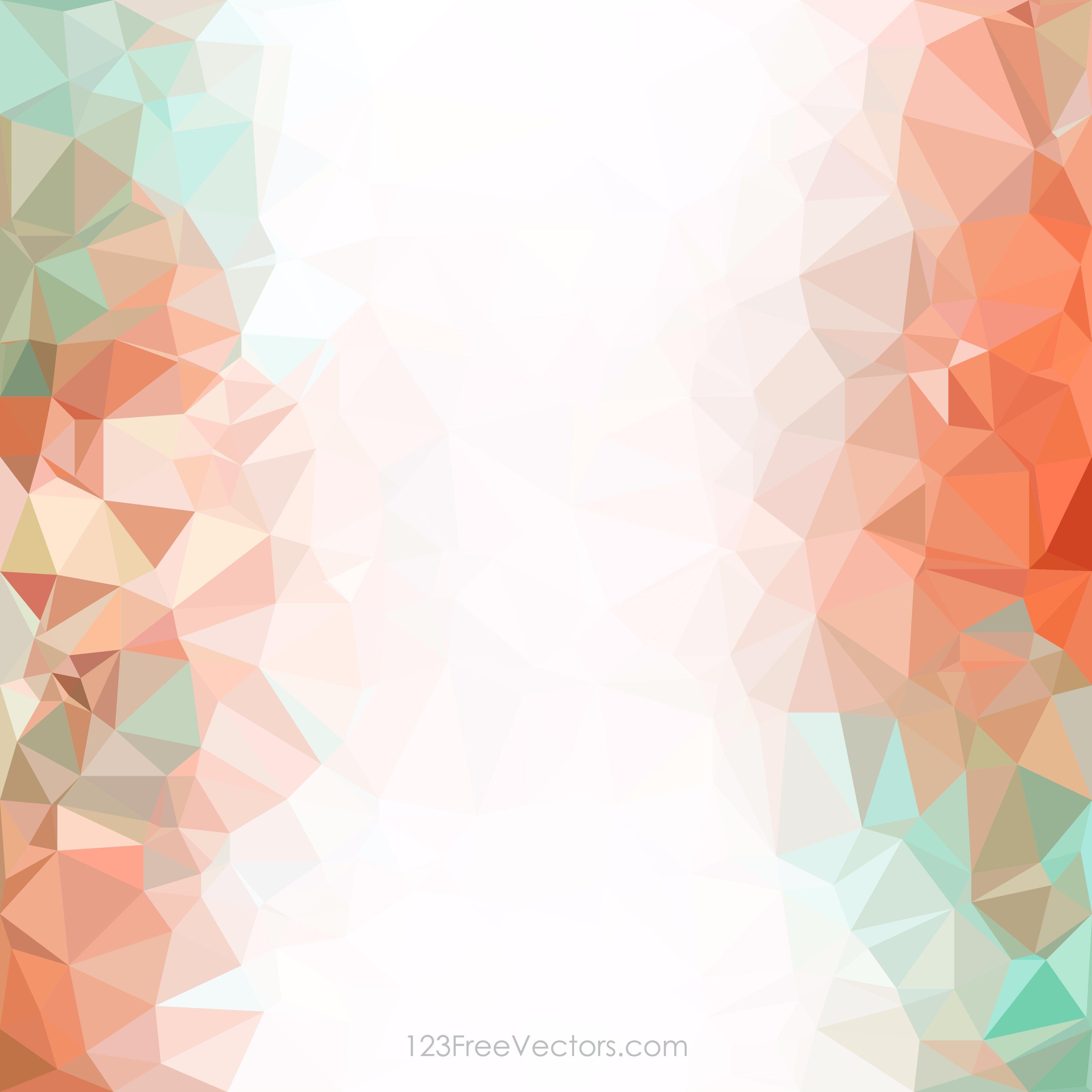 Light Color Low Poly Background Clip ArtFreevectors