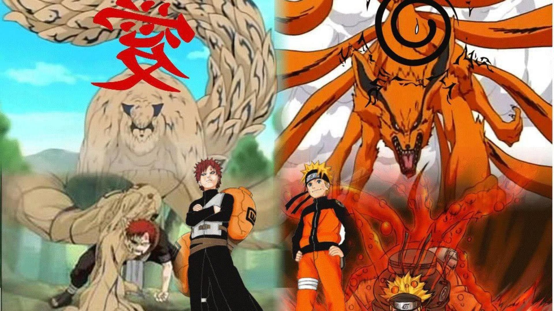 Naruto and Gaara Wallpaper