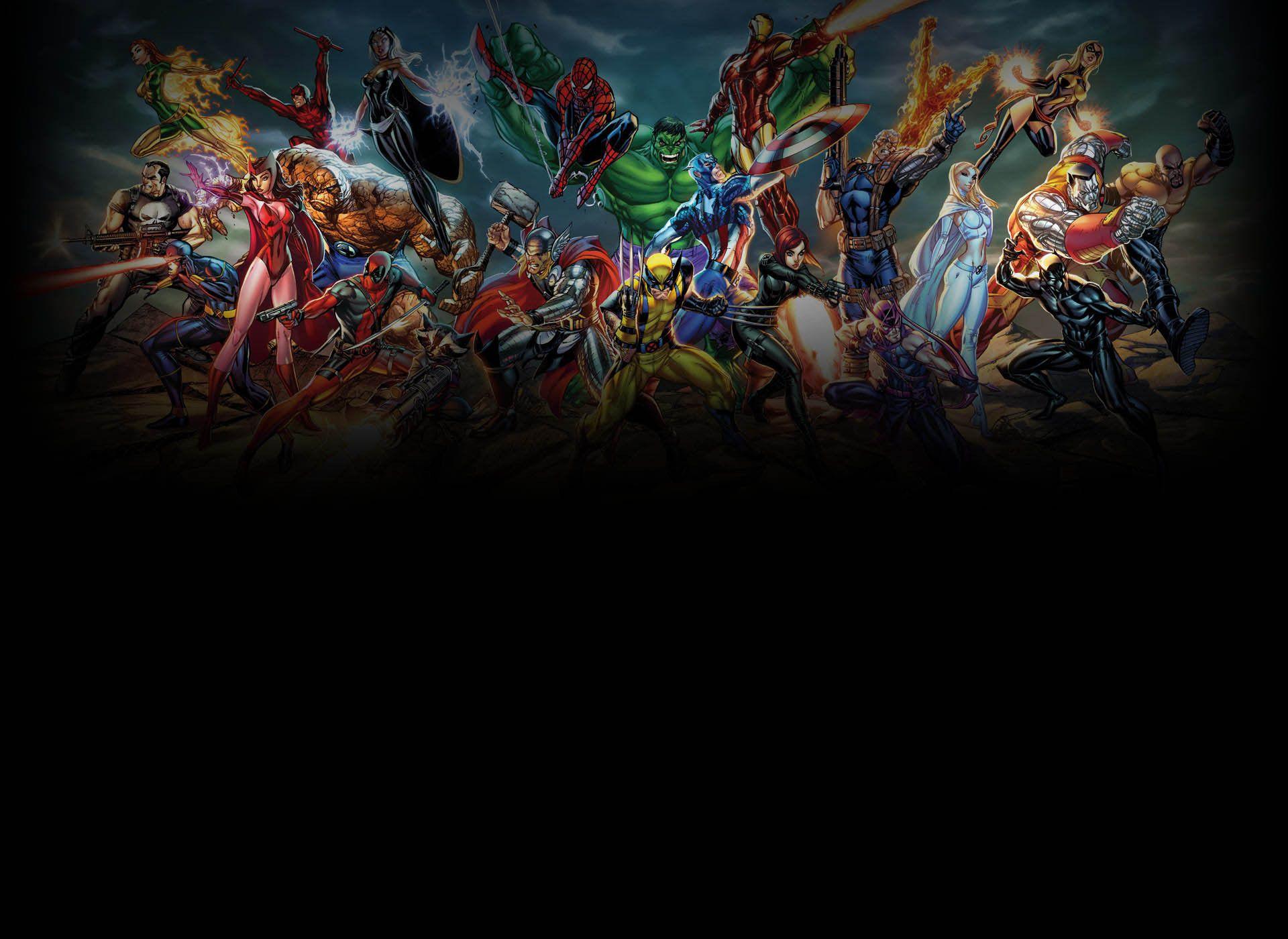 Marvel Heroes Background Campbell Group. Steam