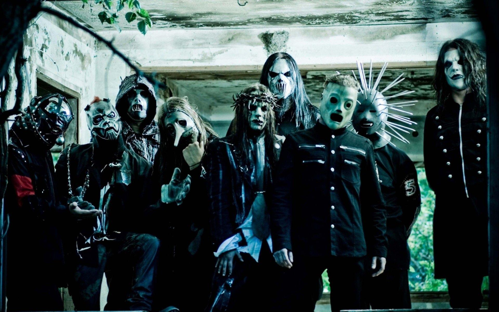 Slipknot Band Members Image Gallery Wallpaper HD Widescreen Desktop