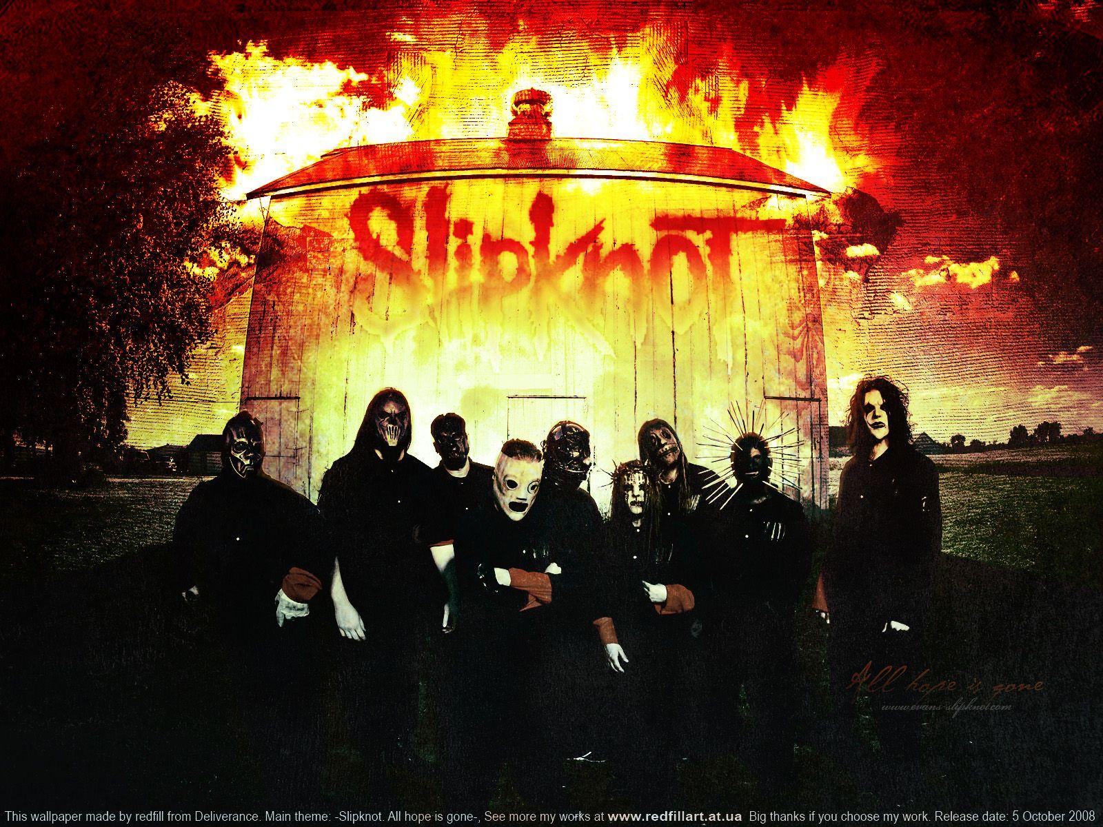 Slipknot -All hope is gone- fire