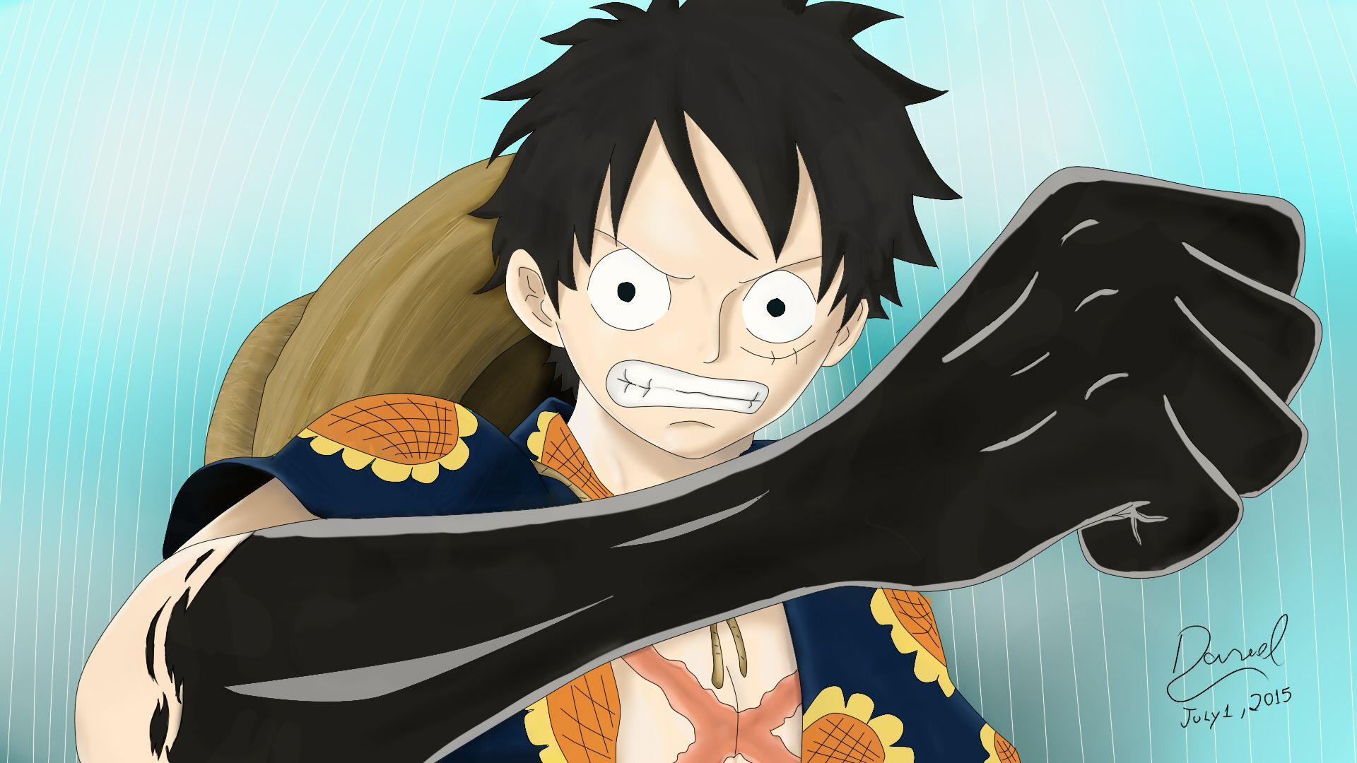 one piece luffy haki