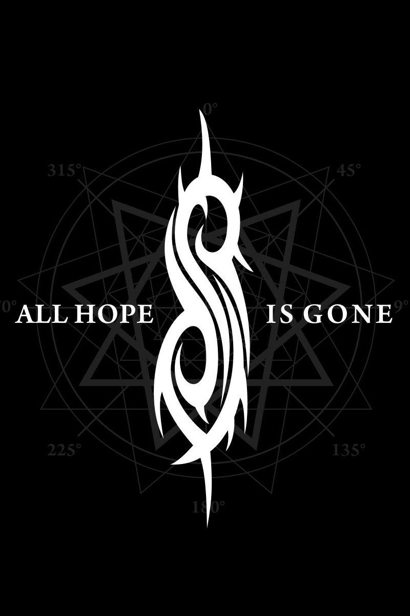 Download wallpaper 800x1200 slipknot, symbol, name, graphics