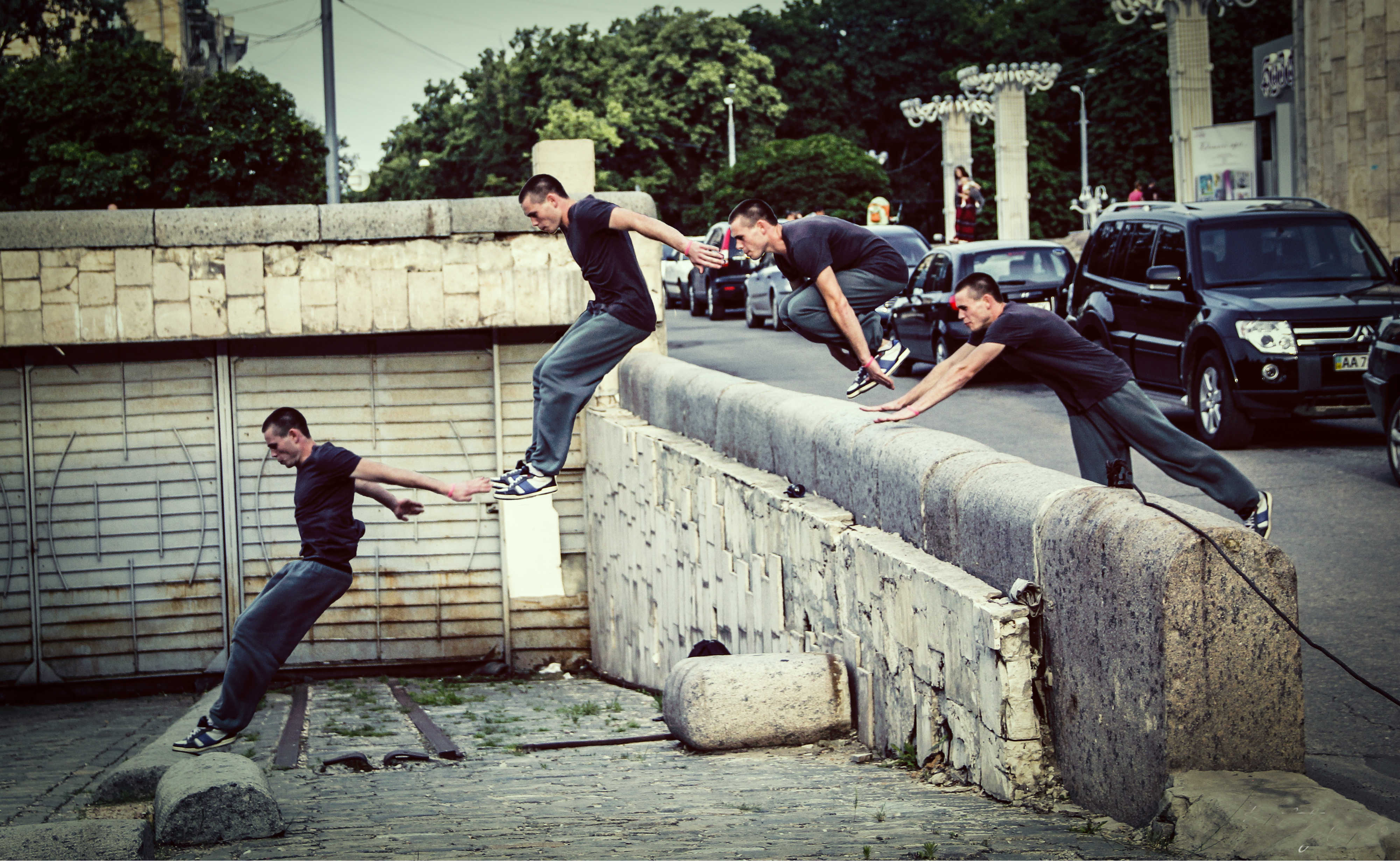 Parkour Background Group