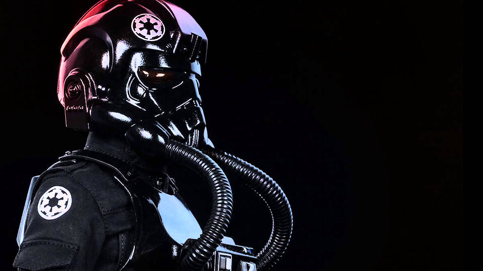 TIE FIGHTER PILOT Legion Costume loops and backdrop
