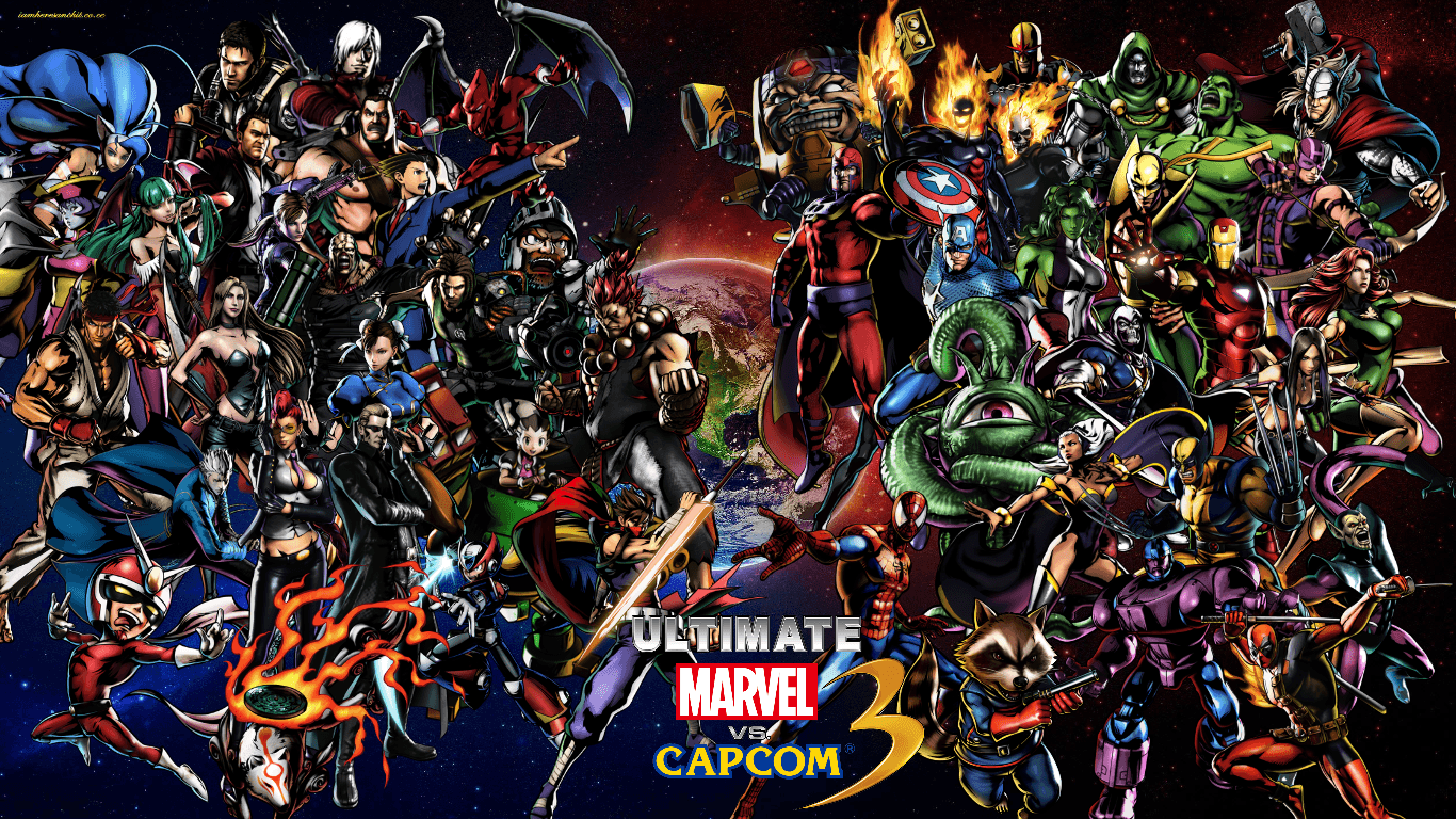 3220015 Ultimate Marvel Vs Capcom 3 Cast Wallpaper By Bxb