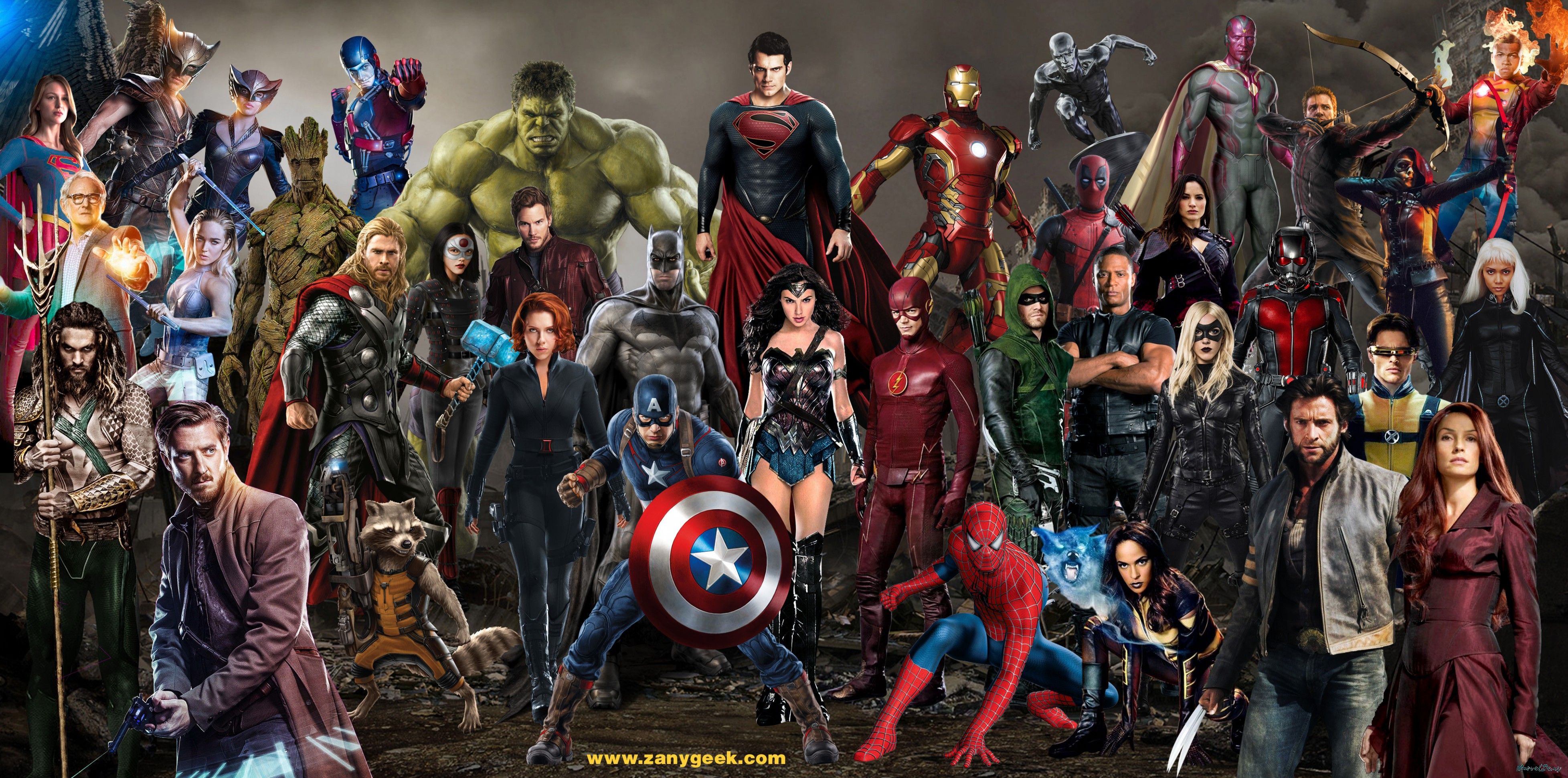 Marvel Vs Dc Wallpapers HD Wallpaper Cave