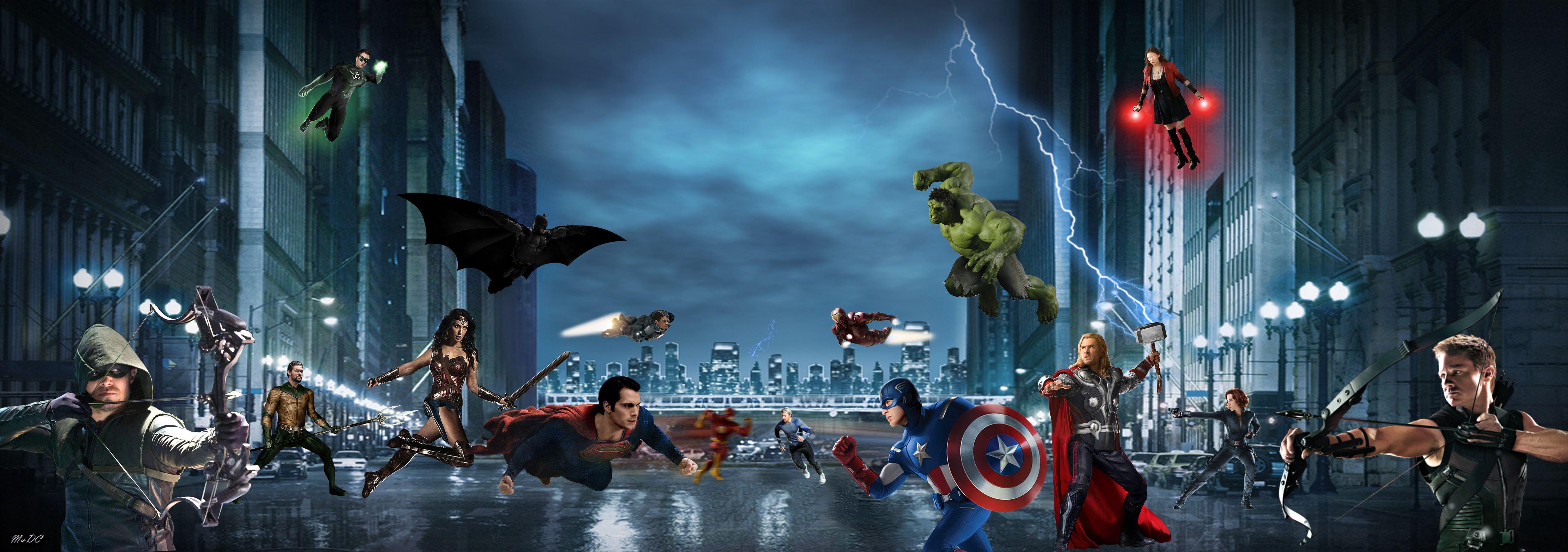 MARVEL vs. DC (aka The Avengers v. Justice League)