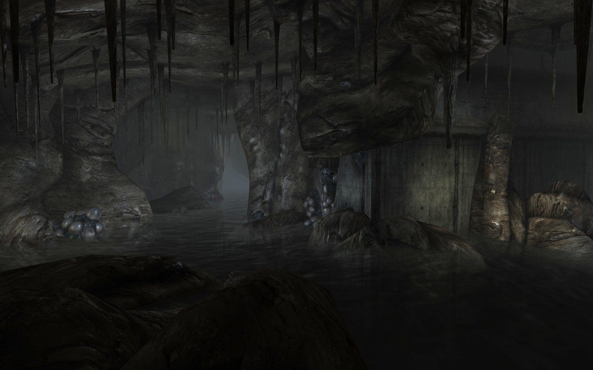 Мрачная пещера