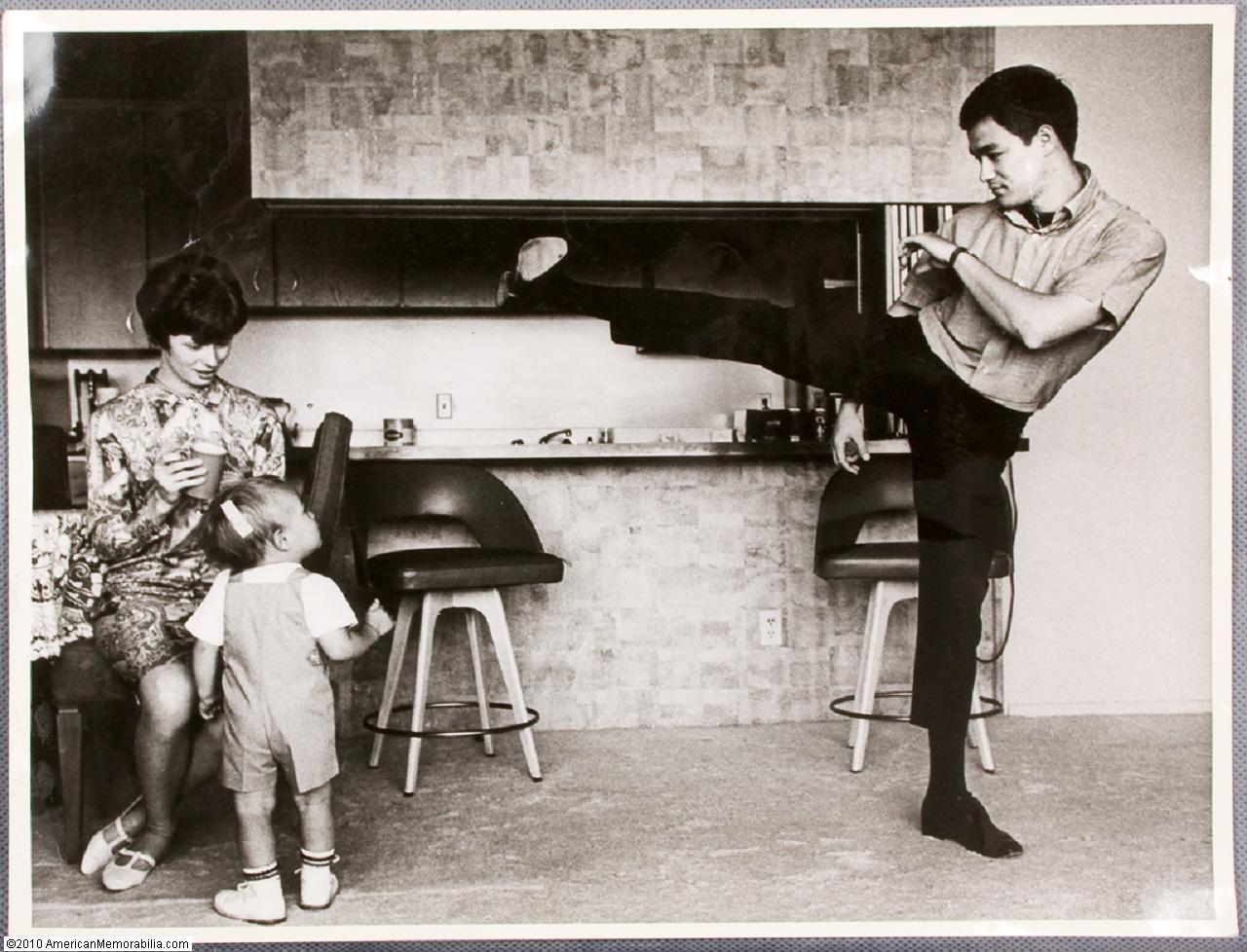 Vintage Original Bruce Lee Family