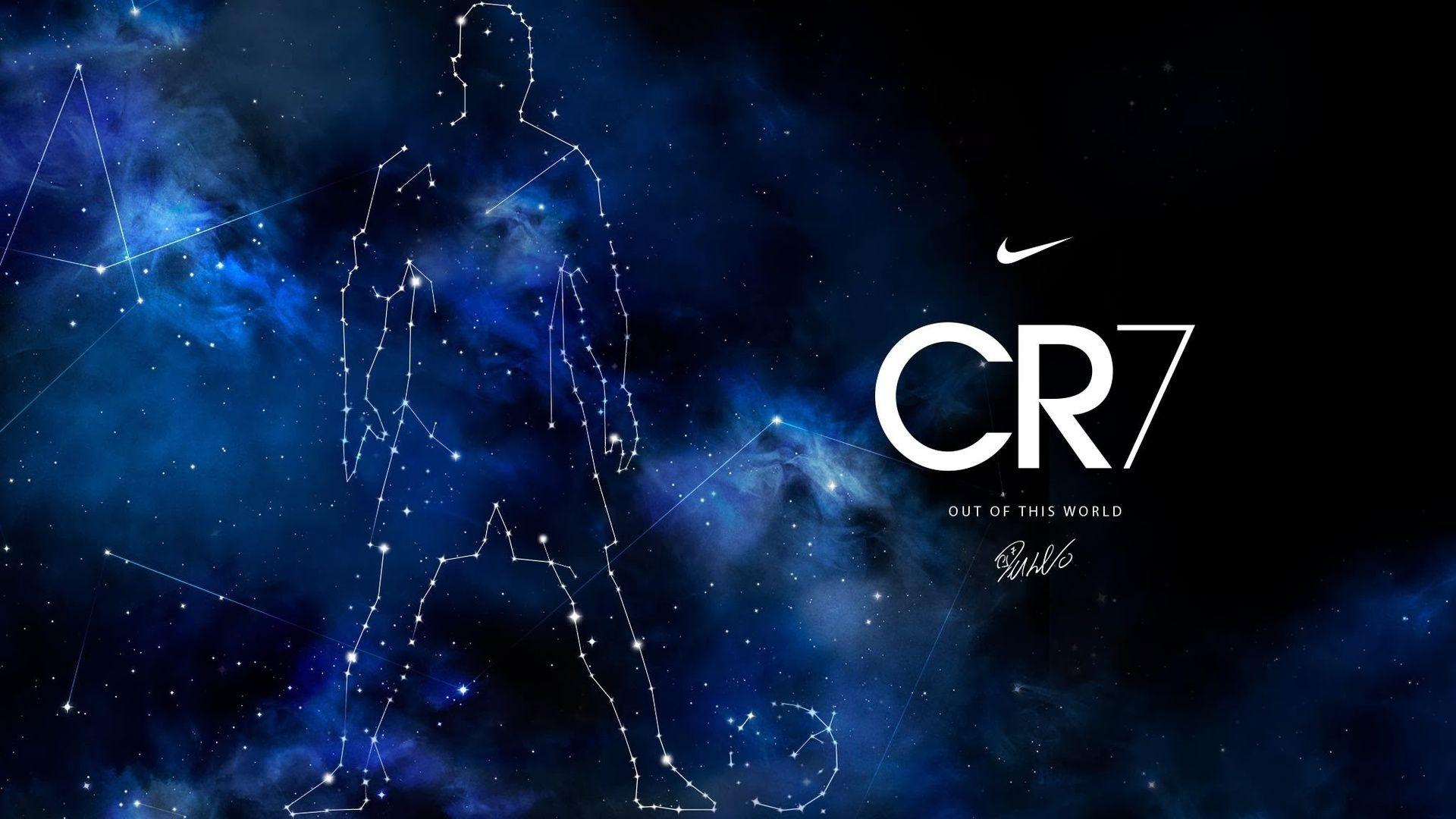 Football, Soccer, Galaxy, Out Of This World, Nike, Cr7